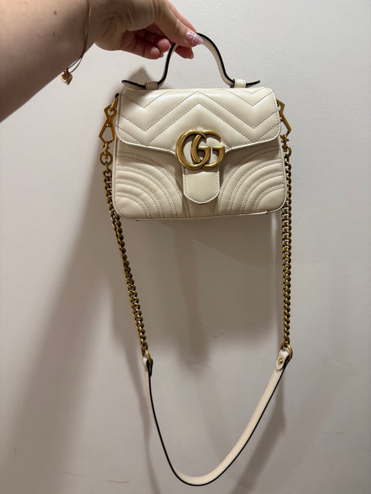 Gucci GG Marmont Mini Top Handle Bag