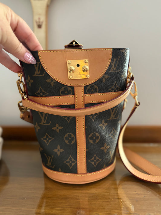 LOUIS VUITTON DUFFLE BUCKET – FULL SET