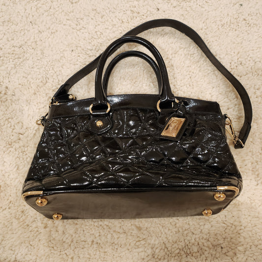 Bally Black patent leather GHW image 1