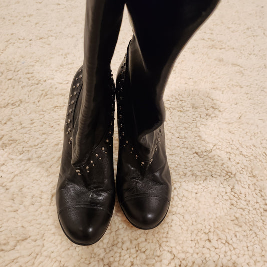 Prada soft leather boots image 1