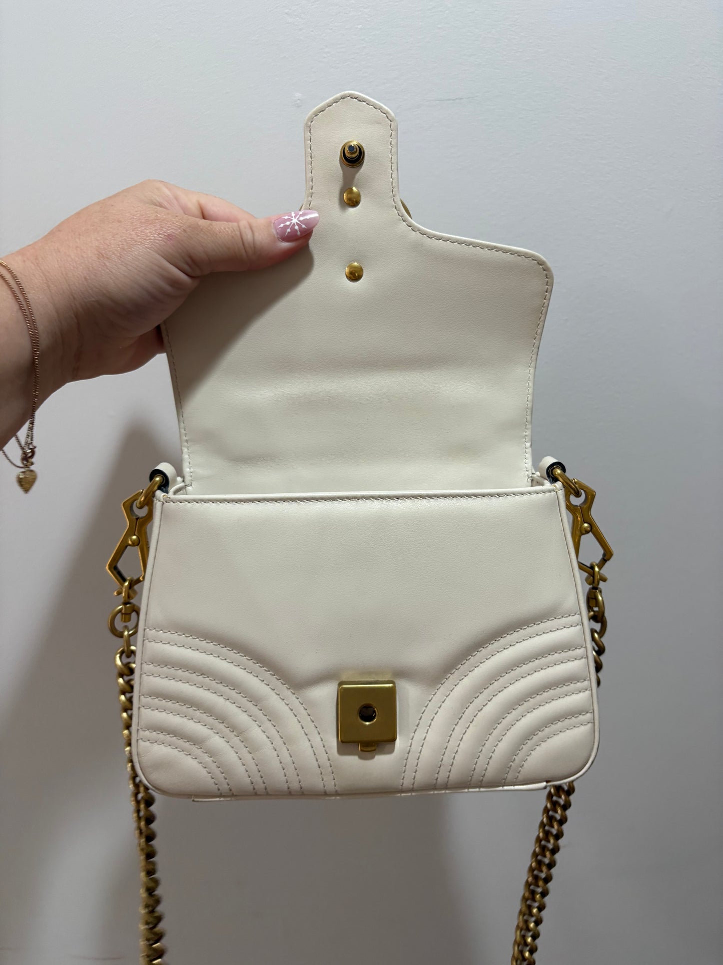 Gucci GG Marmont Mini Top Handle Bag