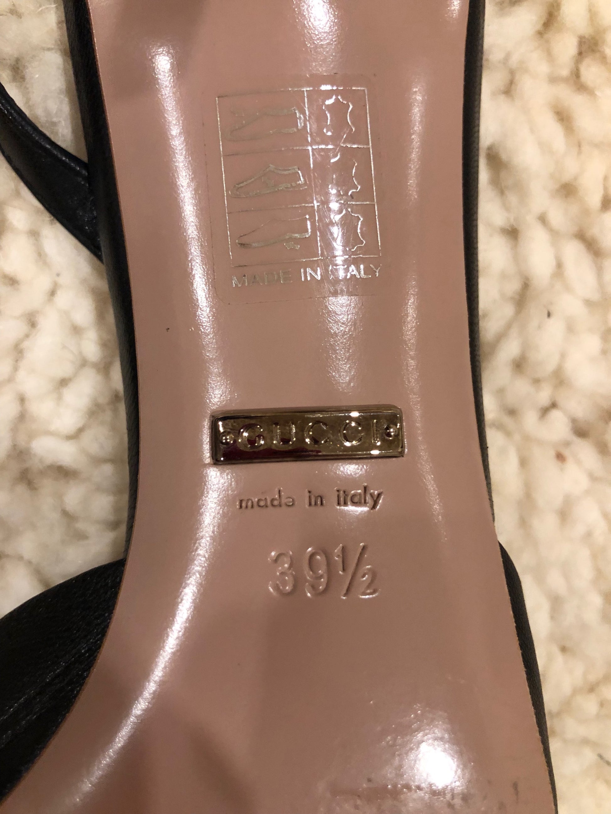 Gucci studded sling backs  image 3
