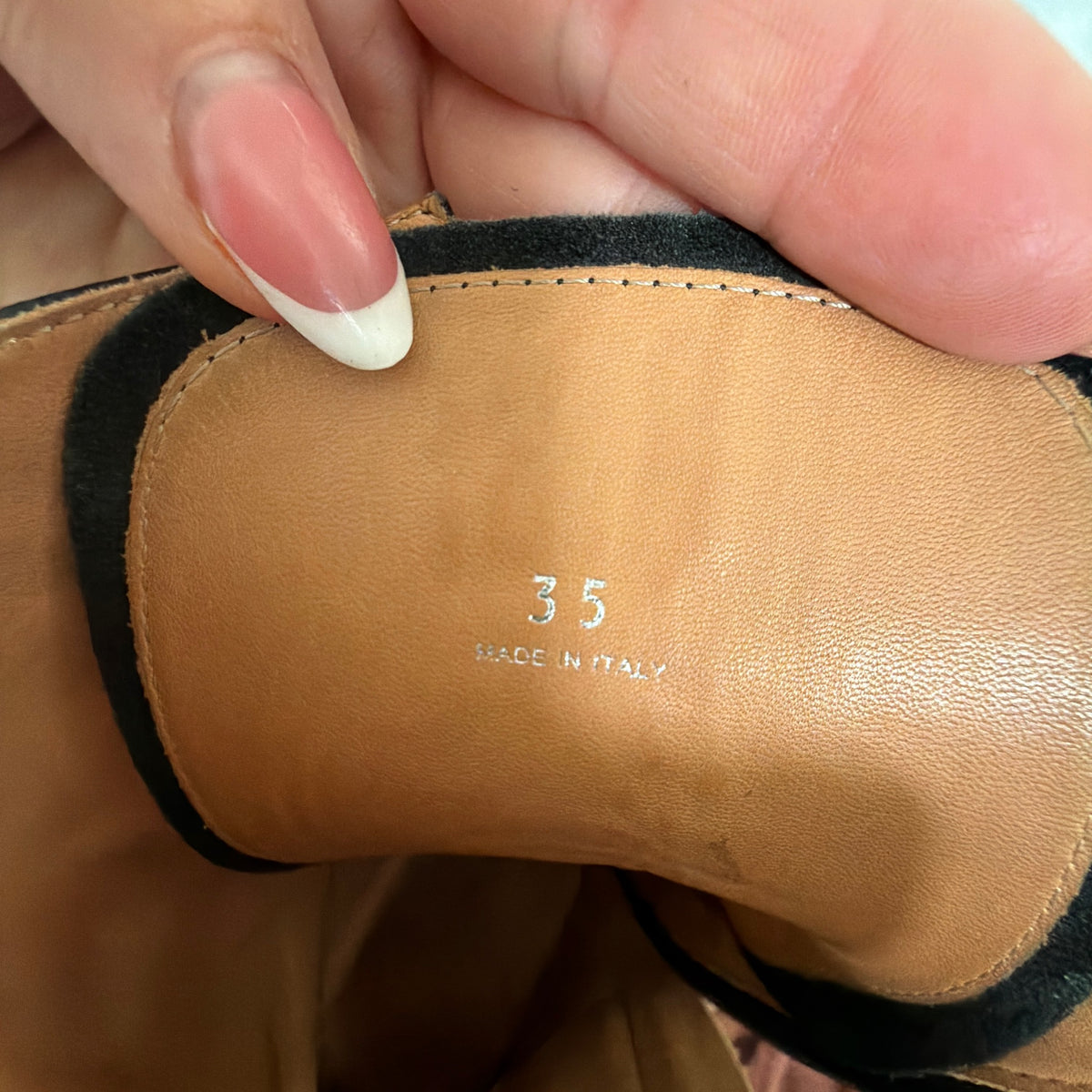 Miu Miu Black Leather Lace-Up Combat Boots – Size 35