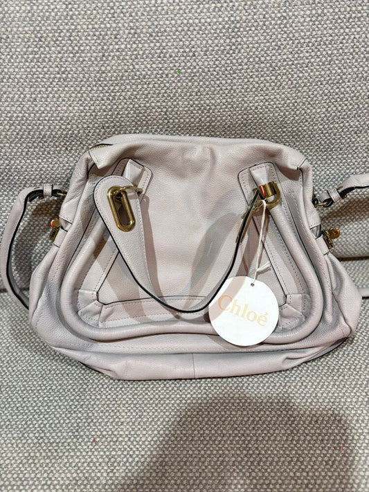 ?? Chloé Paraty Shoulder Bag – Dove Grey | BNWT |