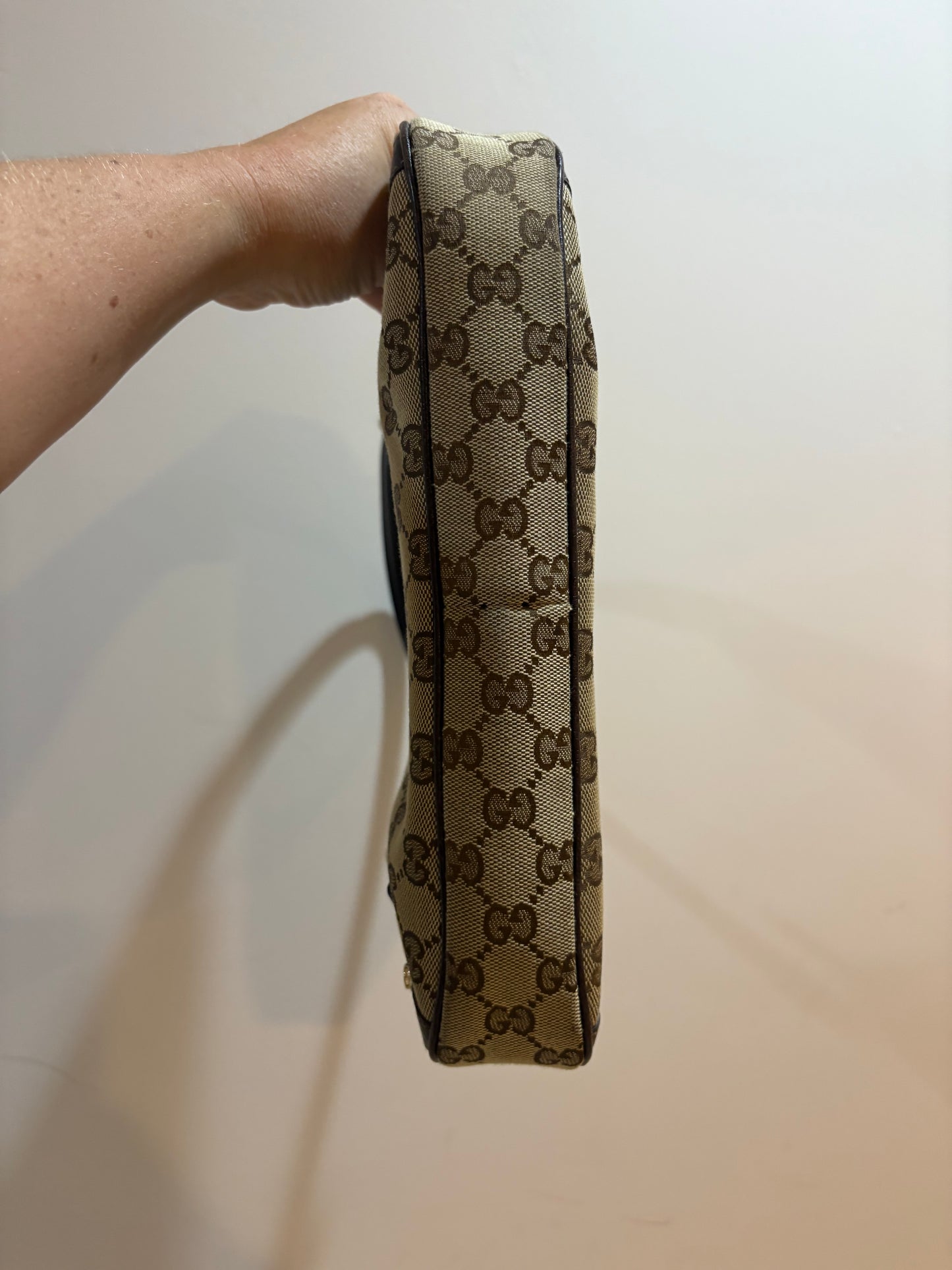 D-ring Gucci Monogram bag
