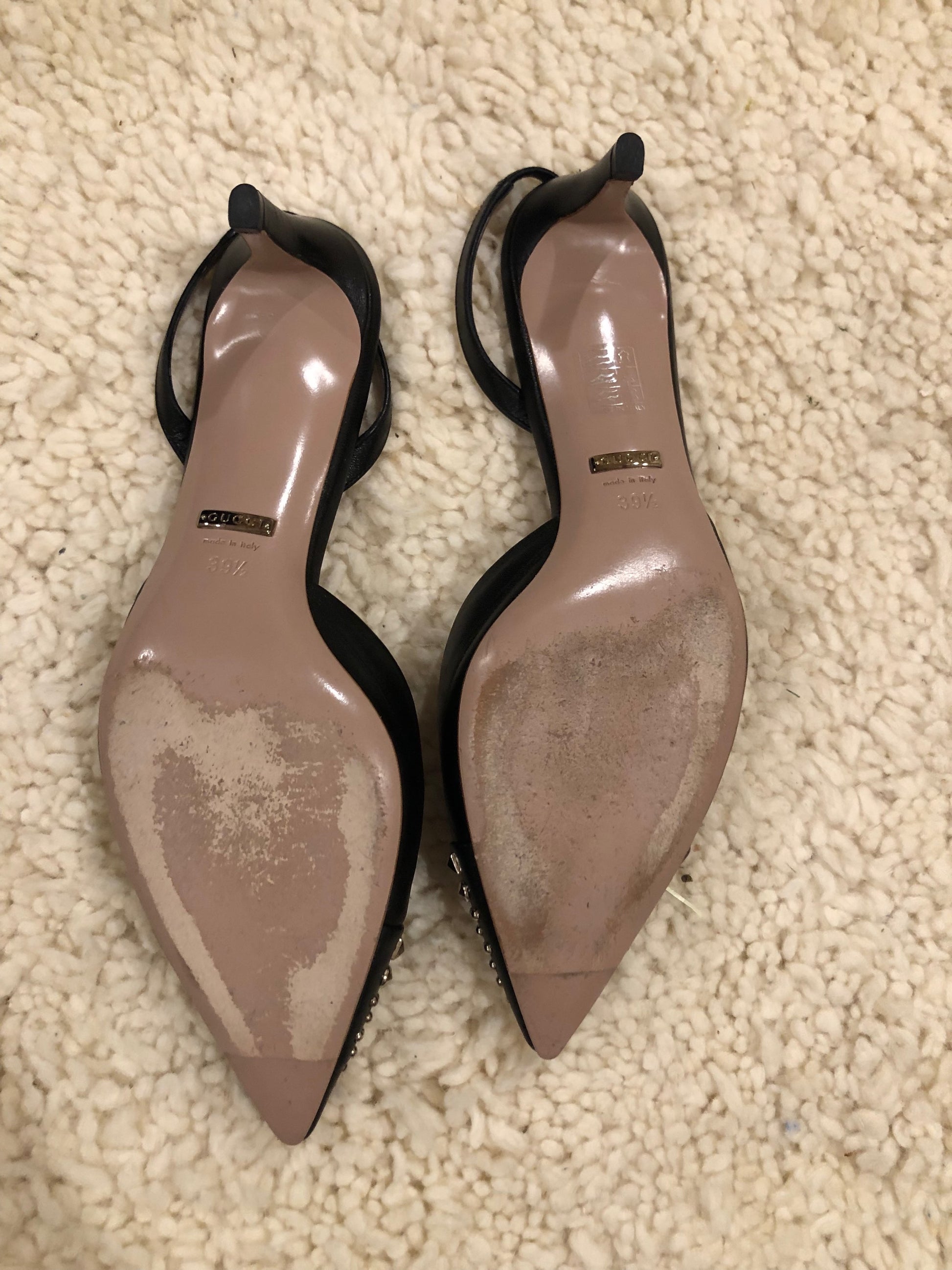 Gucci studded sling backs  image 2