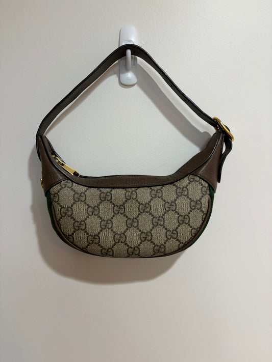 Gucci Ophidia GG Small Shoulder Bag – Brown