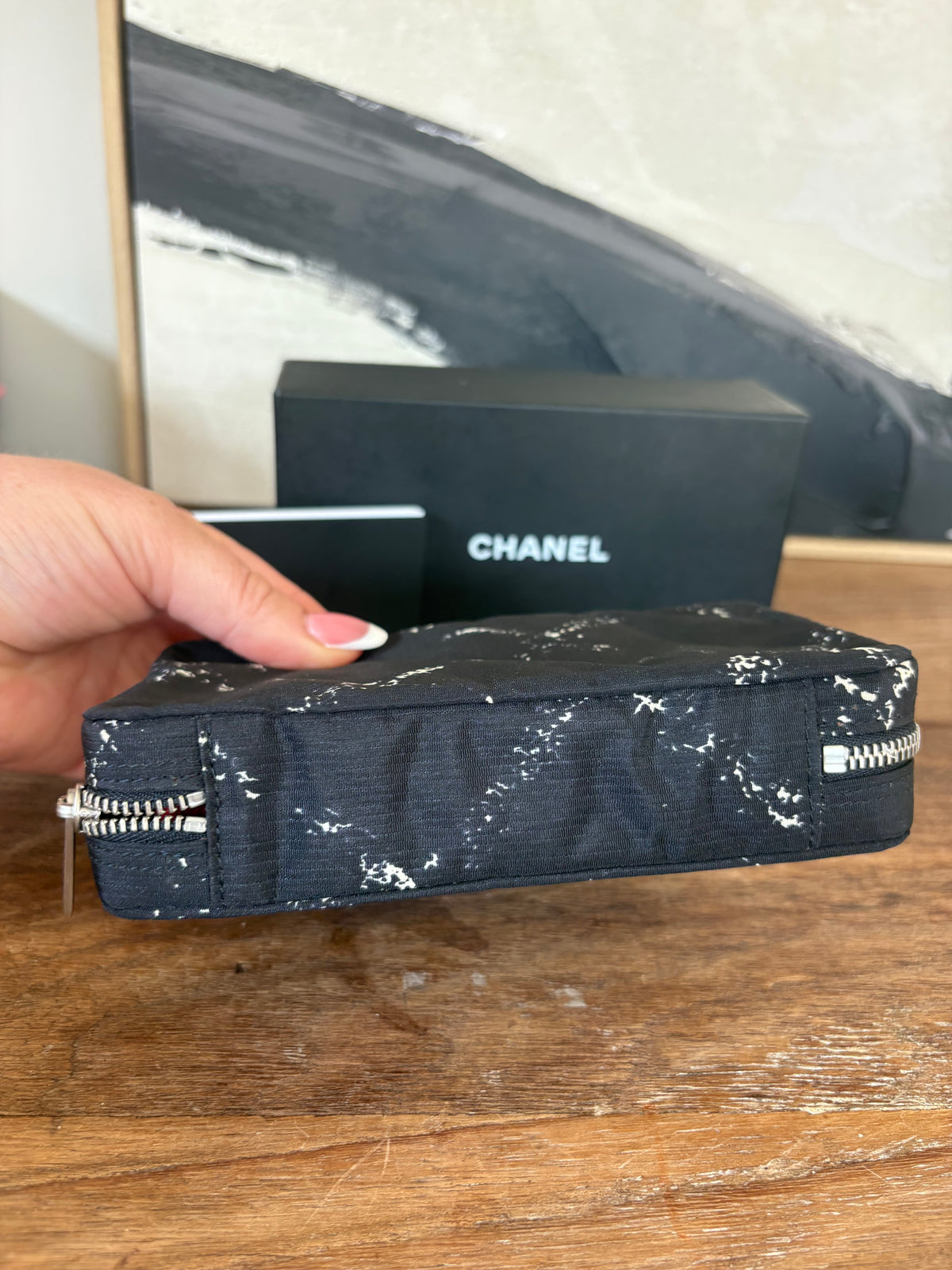 Chanel Travel Line Zip Jewellery / Travel Organiser