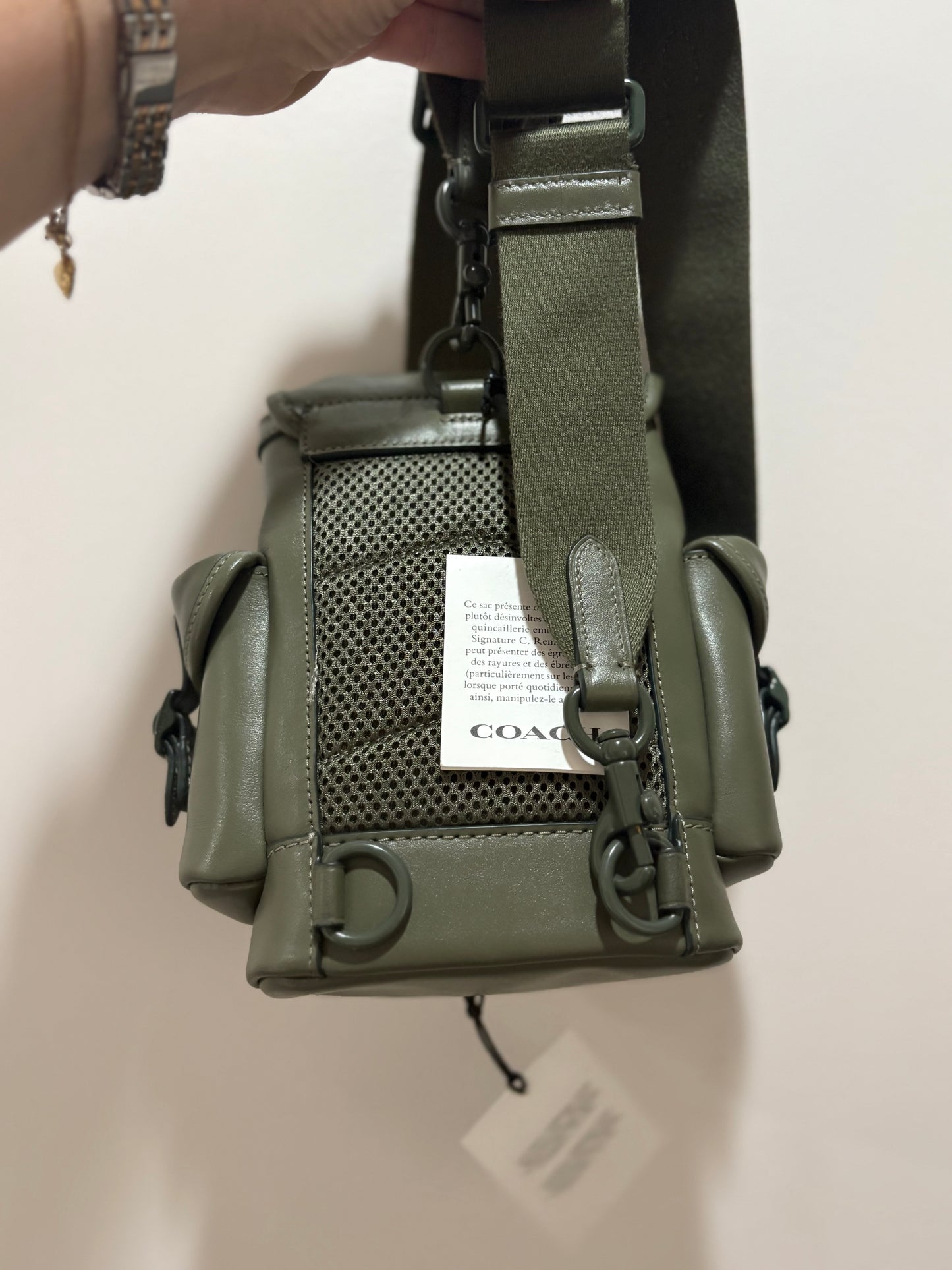 COACH HITCH BACKPACK 13 – ARMY GREEN