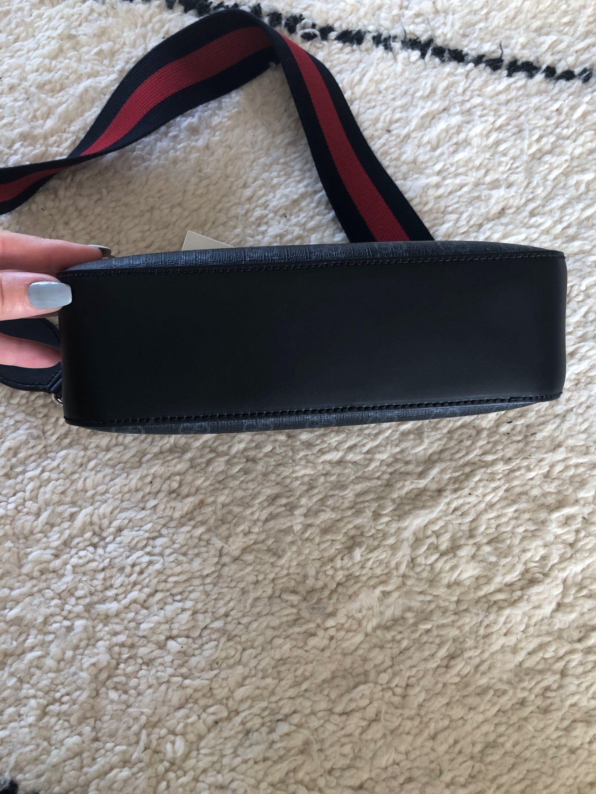 Gucci Black Grey Supreme canvas  image 3