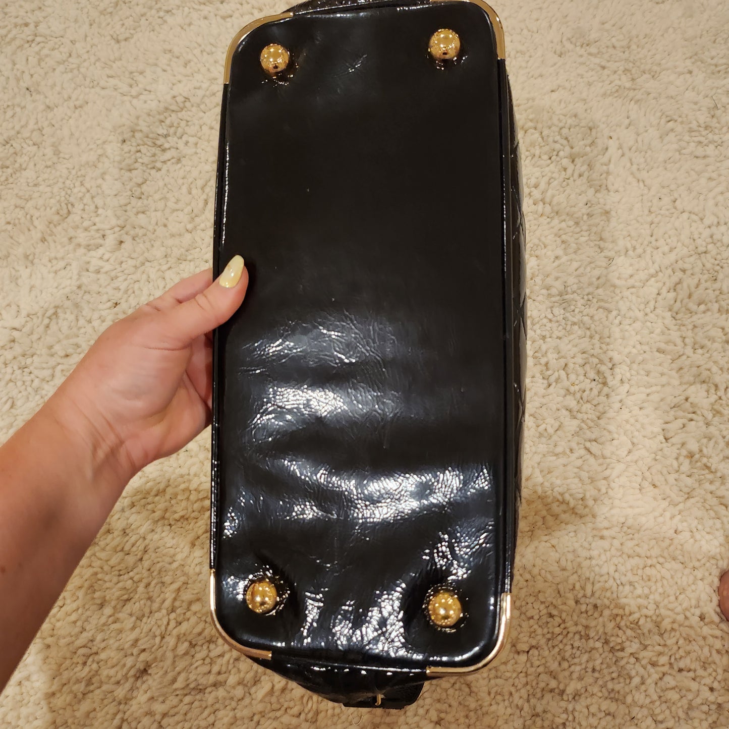 Bally Black patent leather GHW  image 2