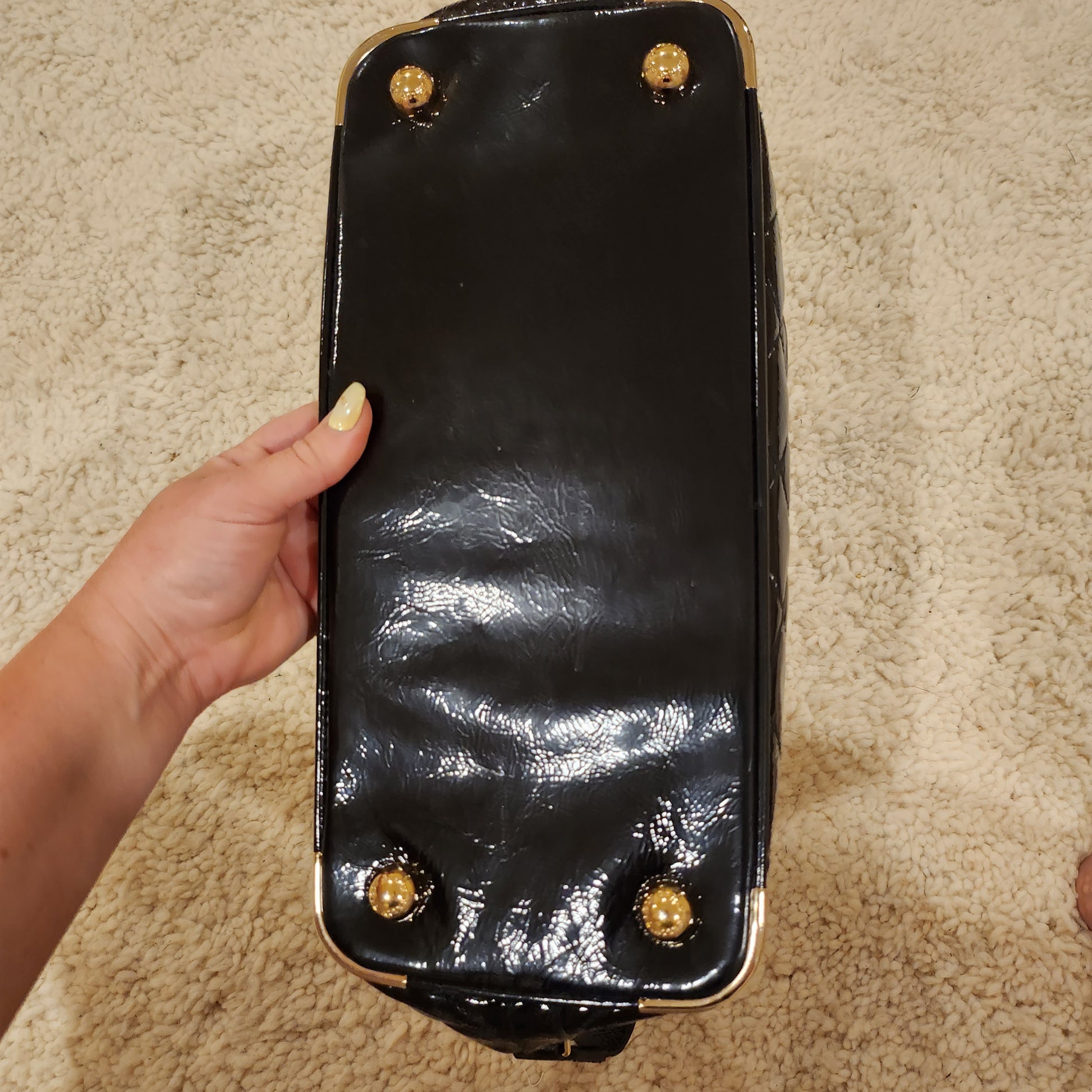 Bally Black patent leather GHW  image 2