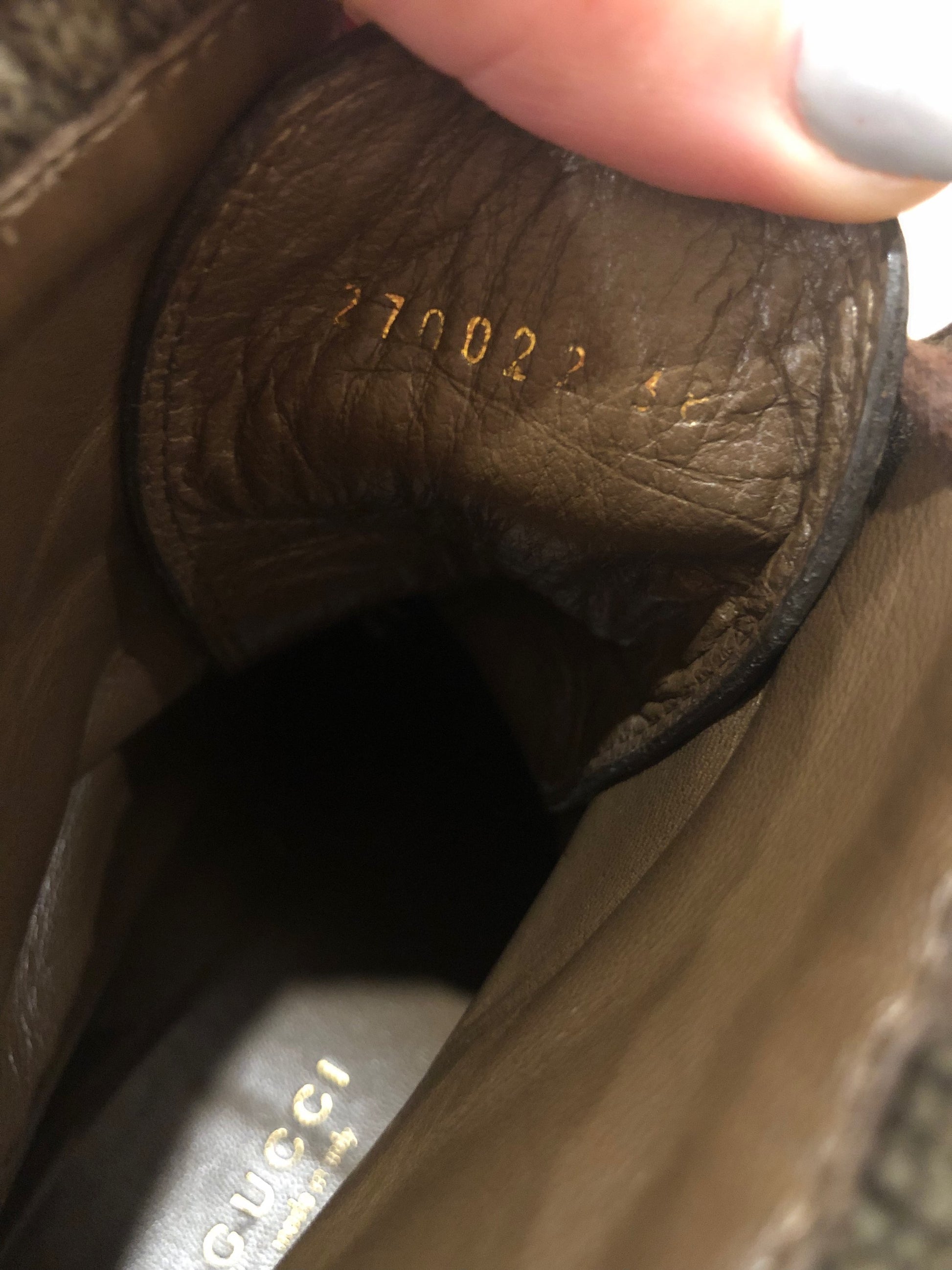 Gucci olive boots  image 8