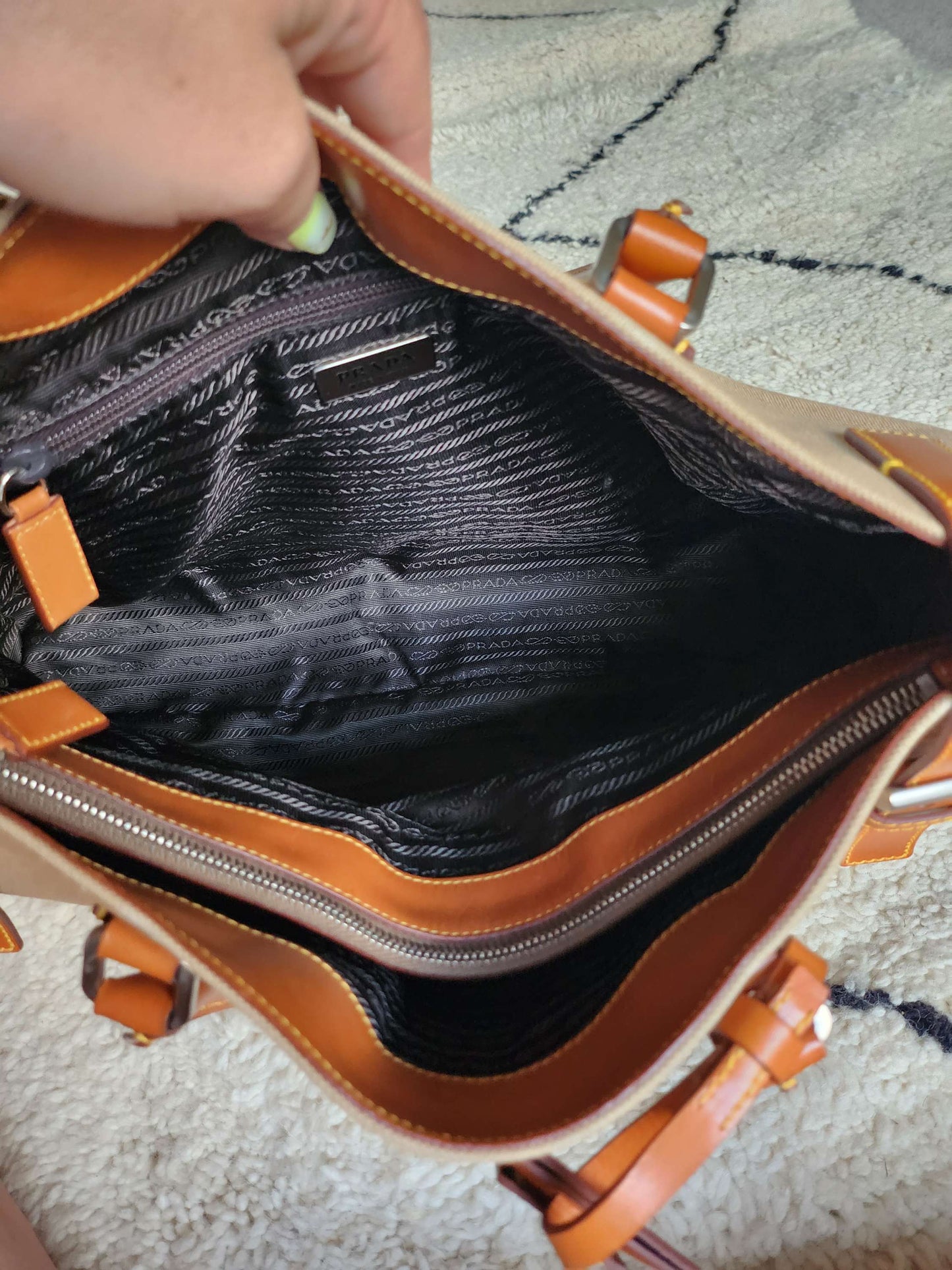Prada large carryall bag  image 6