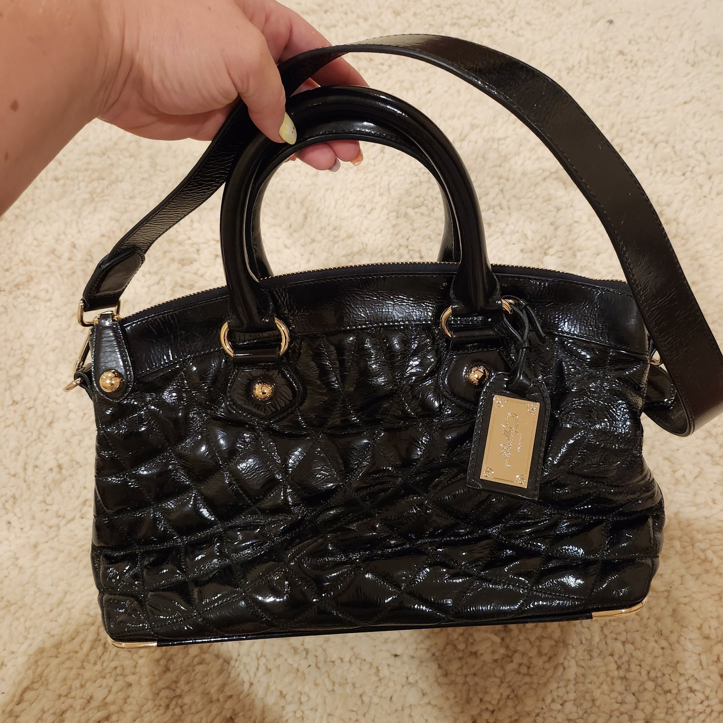 Bally Black patent leather GHW  image 0