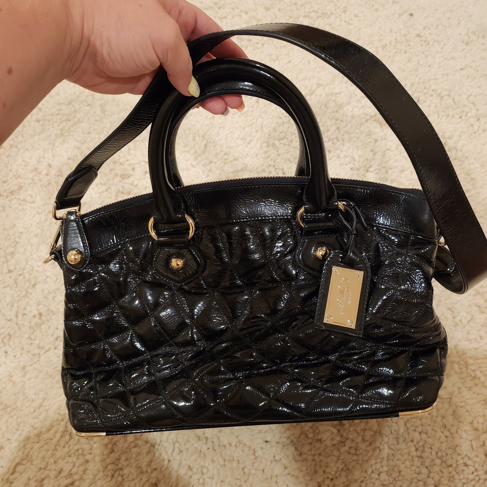 Bally Black patent leather GHW  image 0