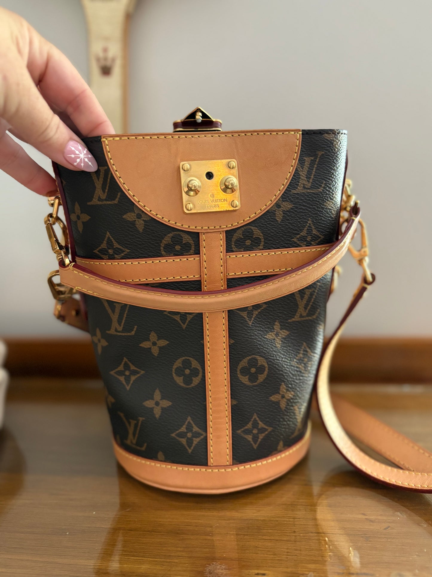 LOUIS VUITTON DUFFLE BUCKET – FULL SET