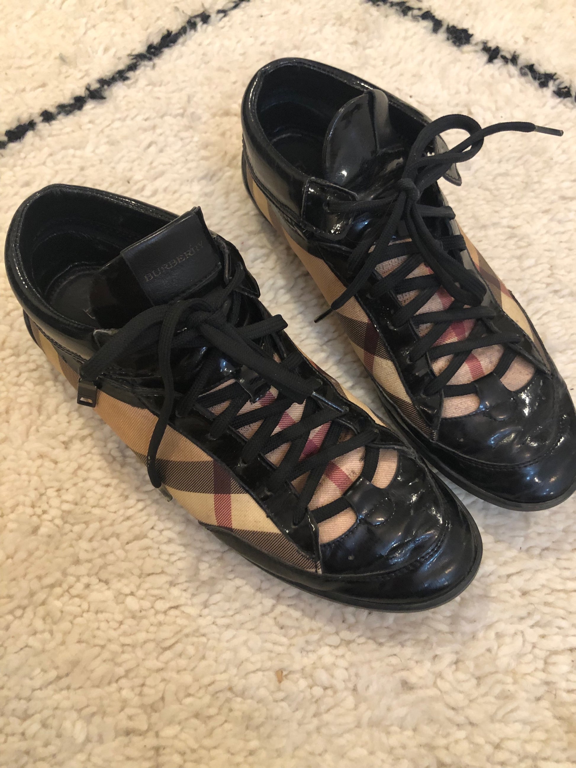 Burberry high and low tops  image 4