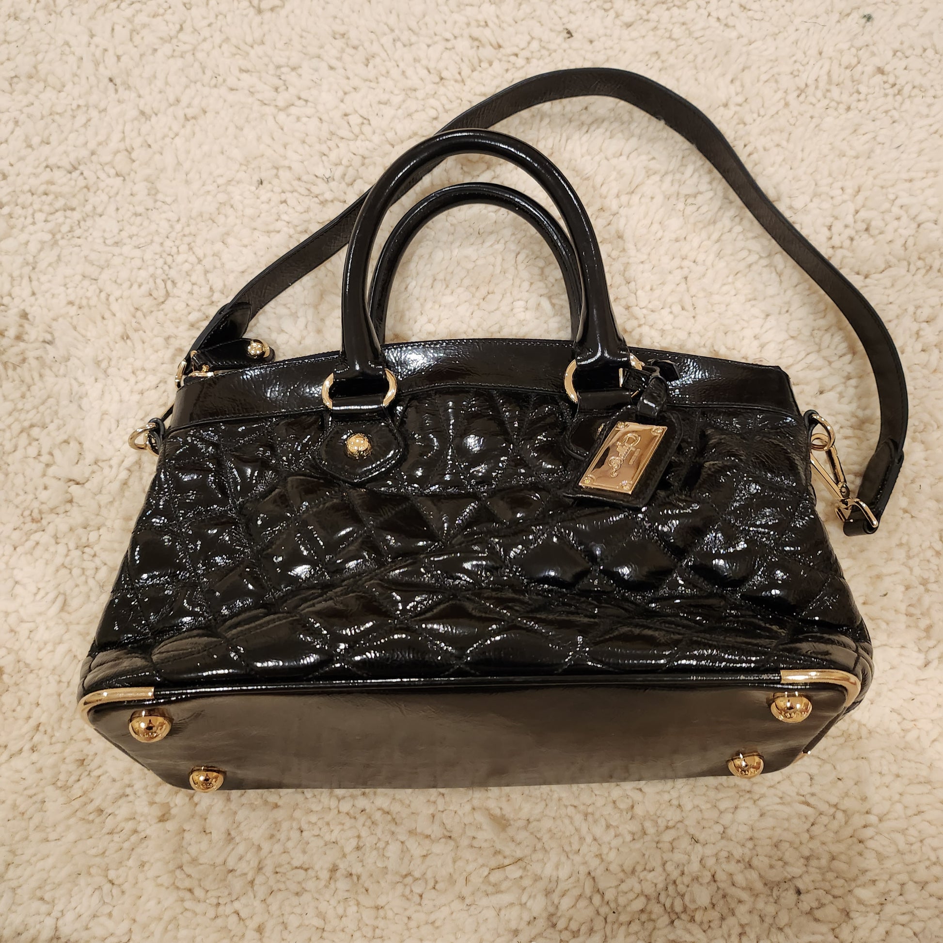 Bally Black patent leather GHW  image 1