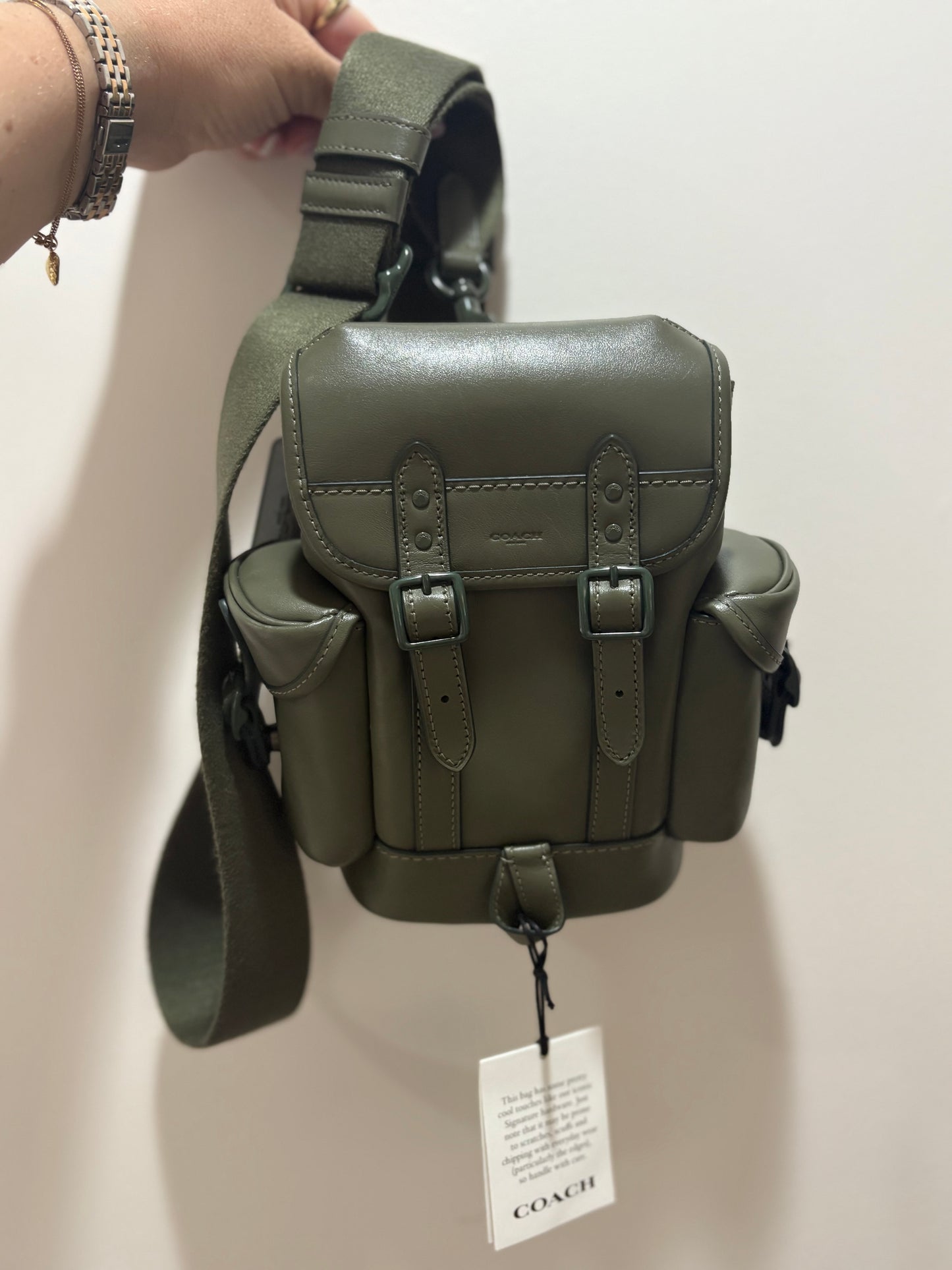COACH HITCH BACKPACK 13 – ARMY GREEN