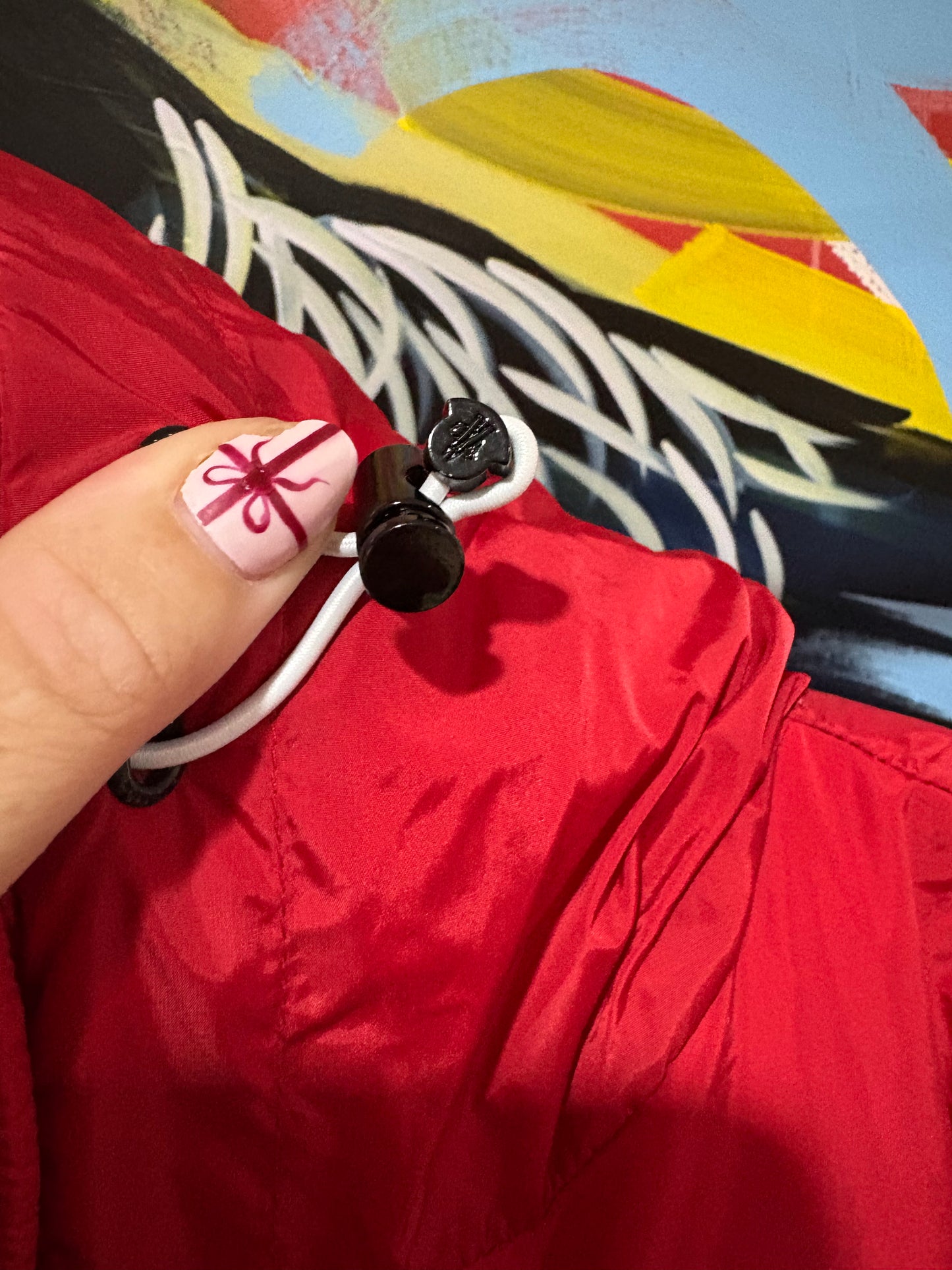 Moncler Red Puffer Jacket – Authentic – Excellent Condition