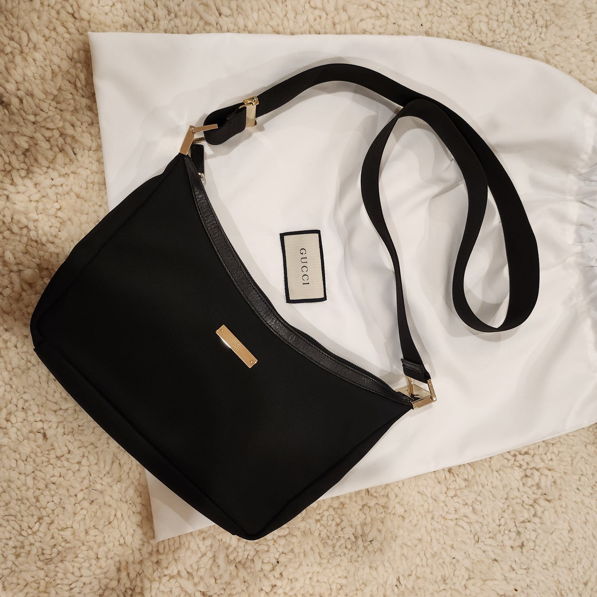 Gucci Nylon GHW crossbody bag  image 0
