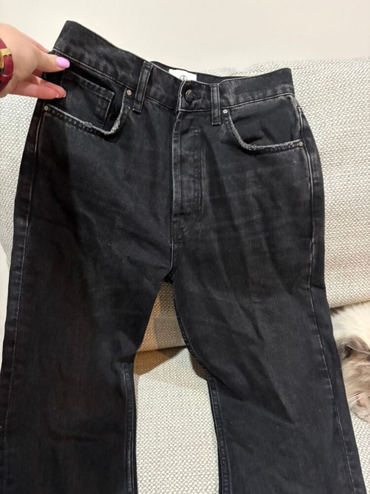 Anine Bing ‘Beck’ Black Denim Jeans – Size 26 ?? $150 NZD