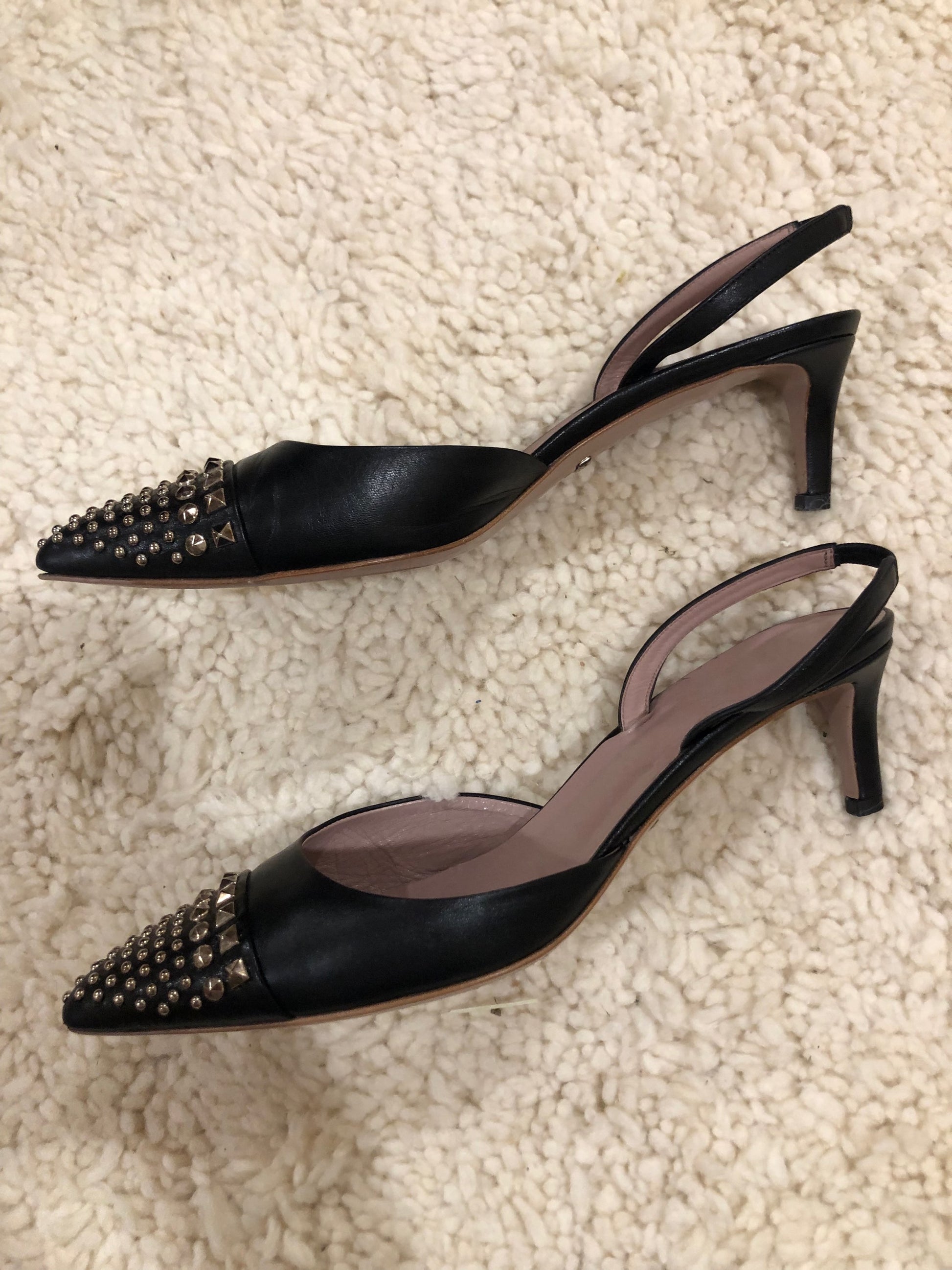 Gucci studded sling backs  image 6