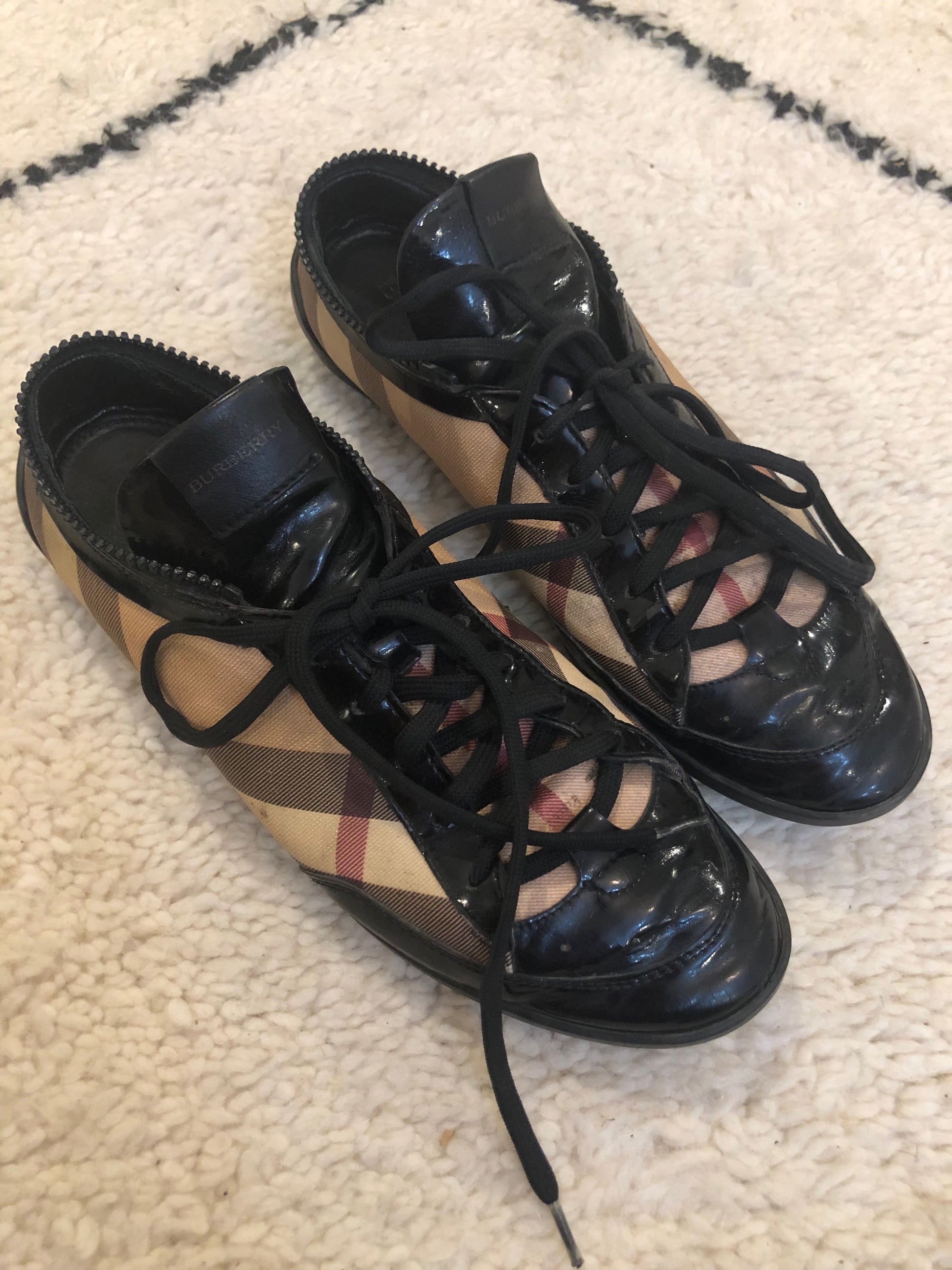 Burberry high and low tops  image 0