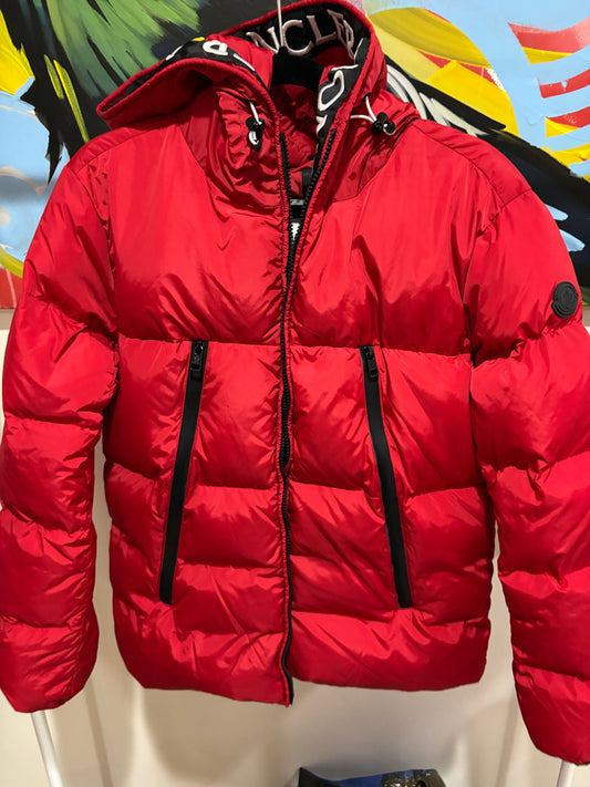Moncler Red Puffer Jacket – Authentic – Excellent Condition