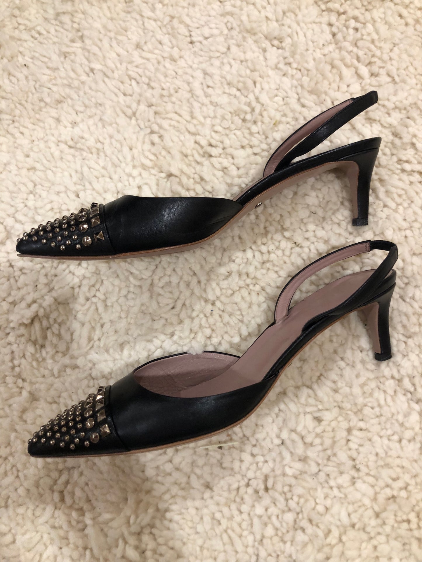 Gucci studed kitten heels  image 6