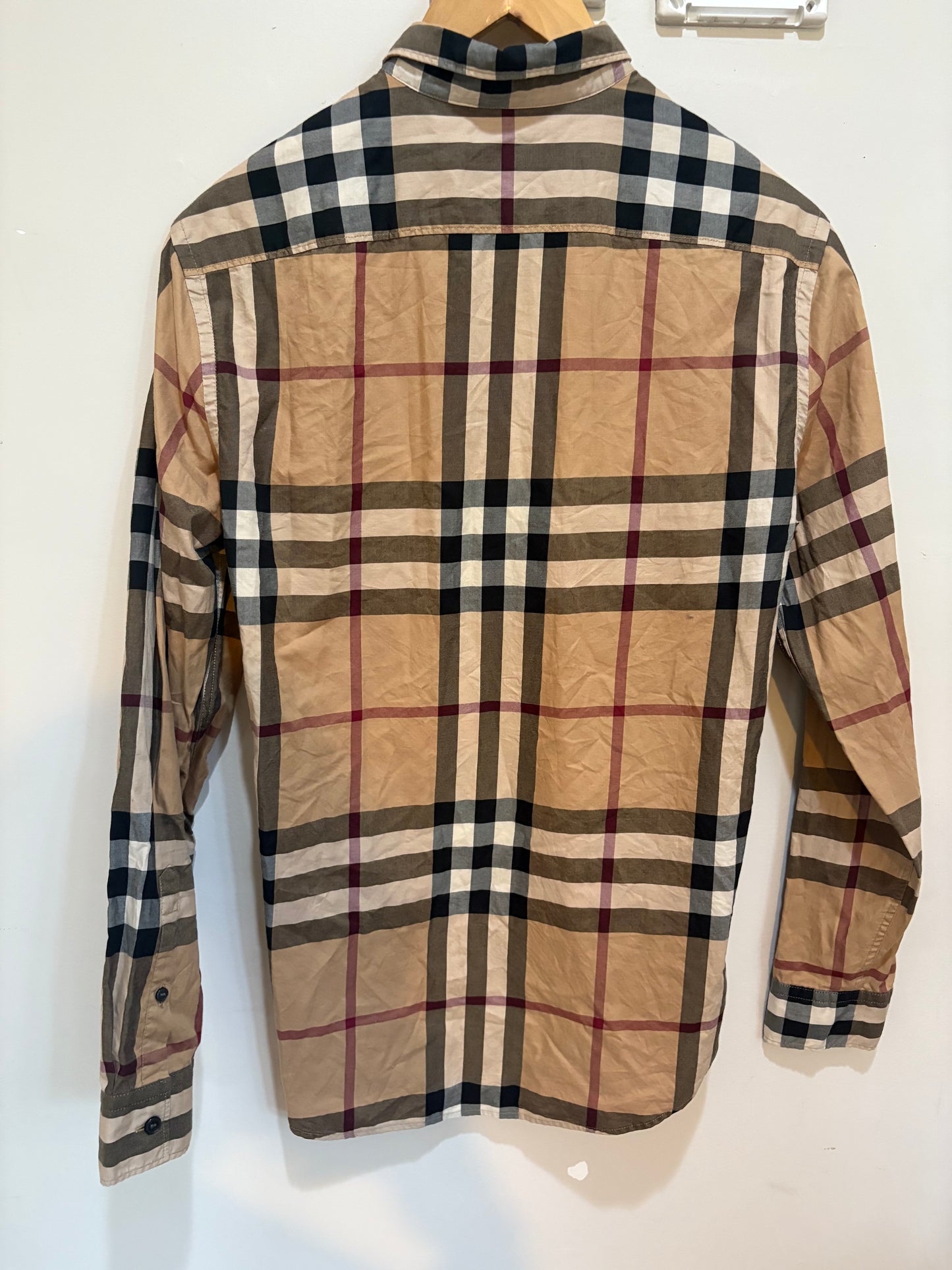Burberry Check Cotton Shirt