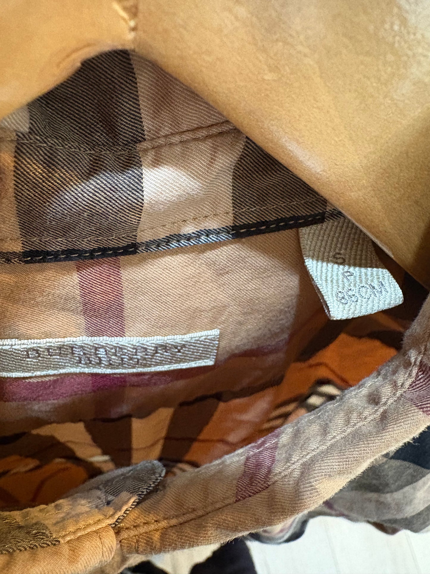 Burberry Check Cotton Shirt