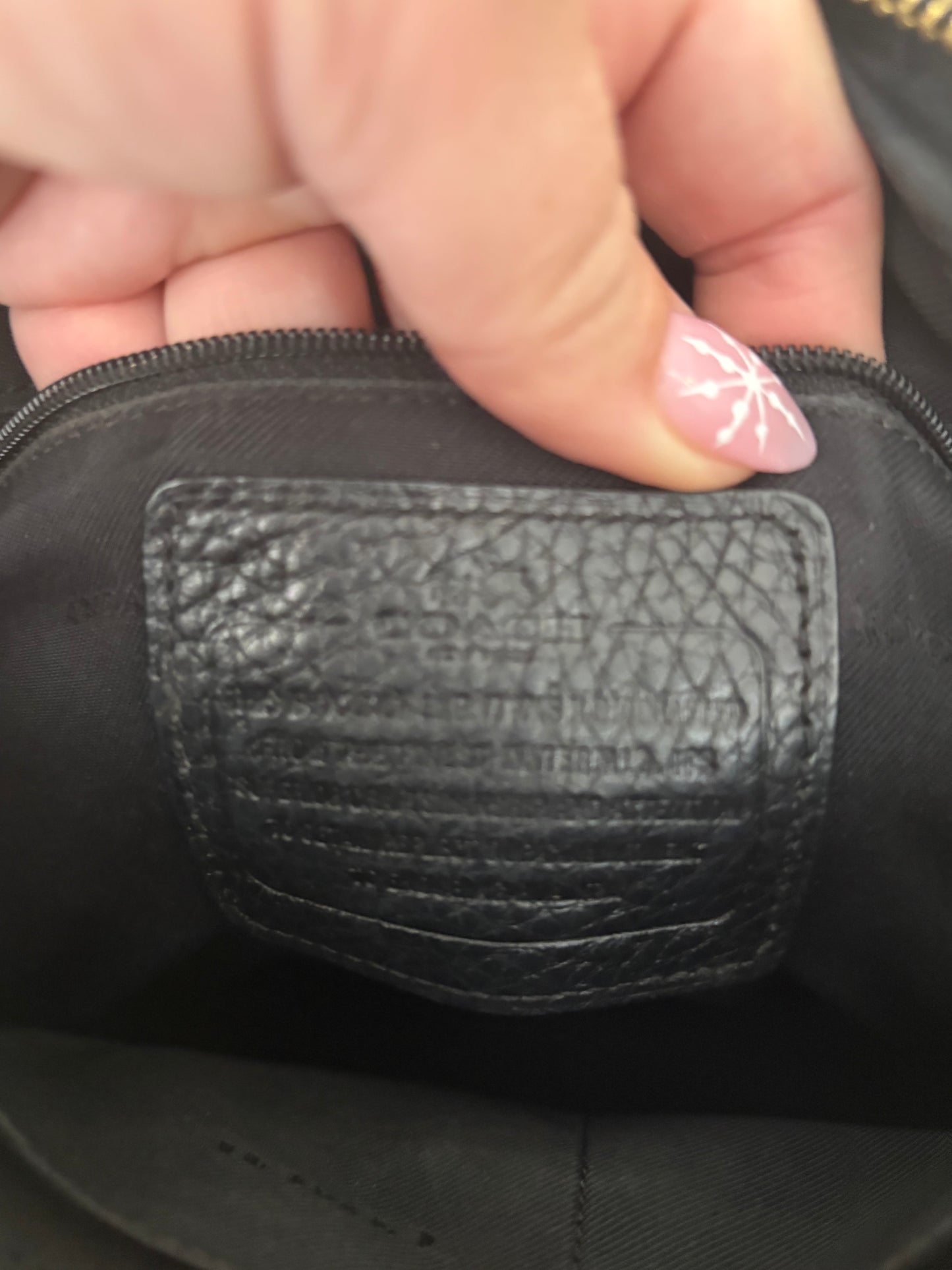 Coach Top Handle Auction