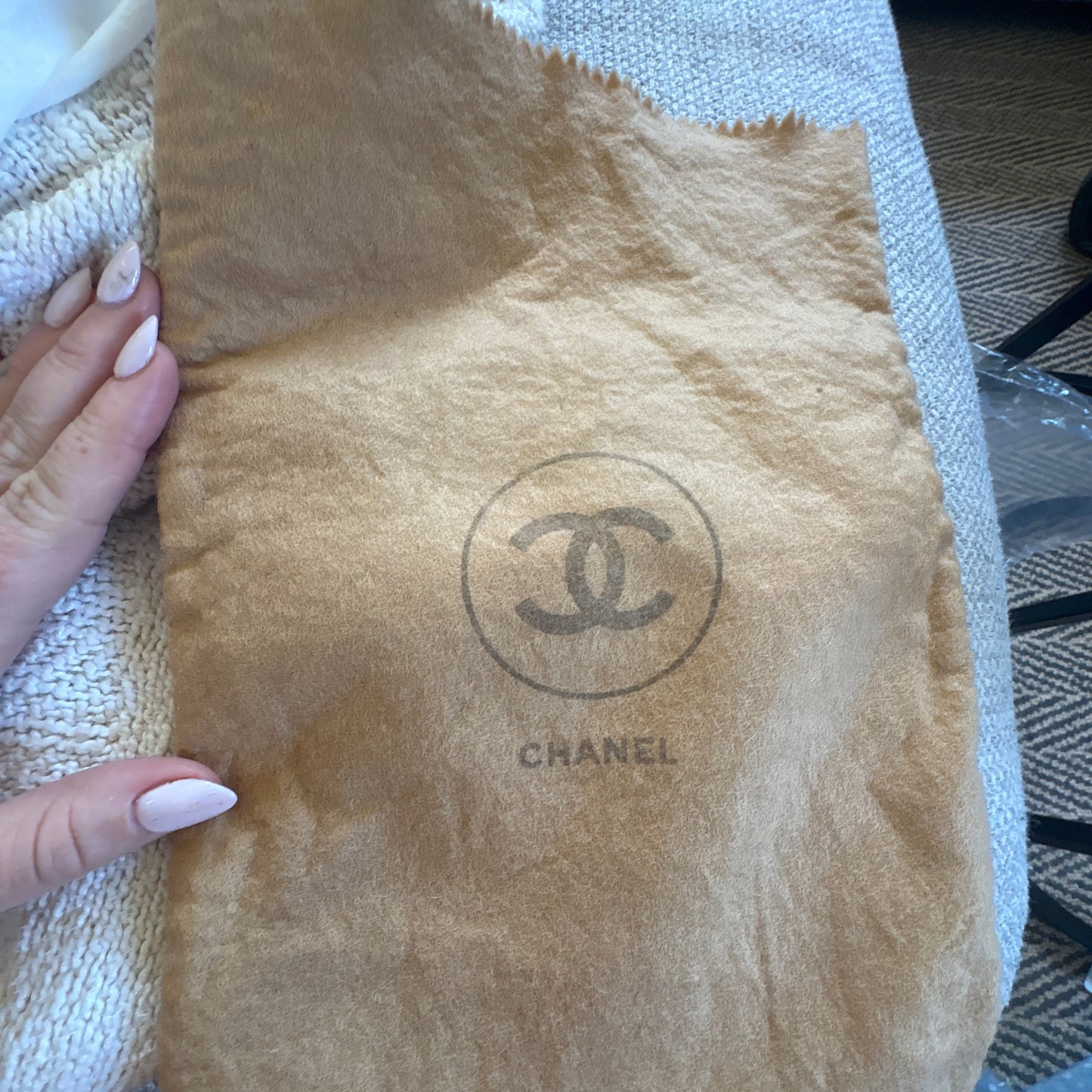 Chanel Burgundy Quilted Chain Shoulder Bag