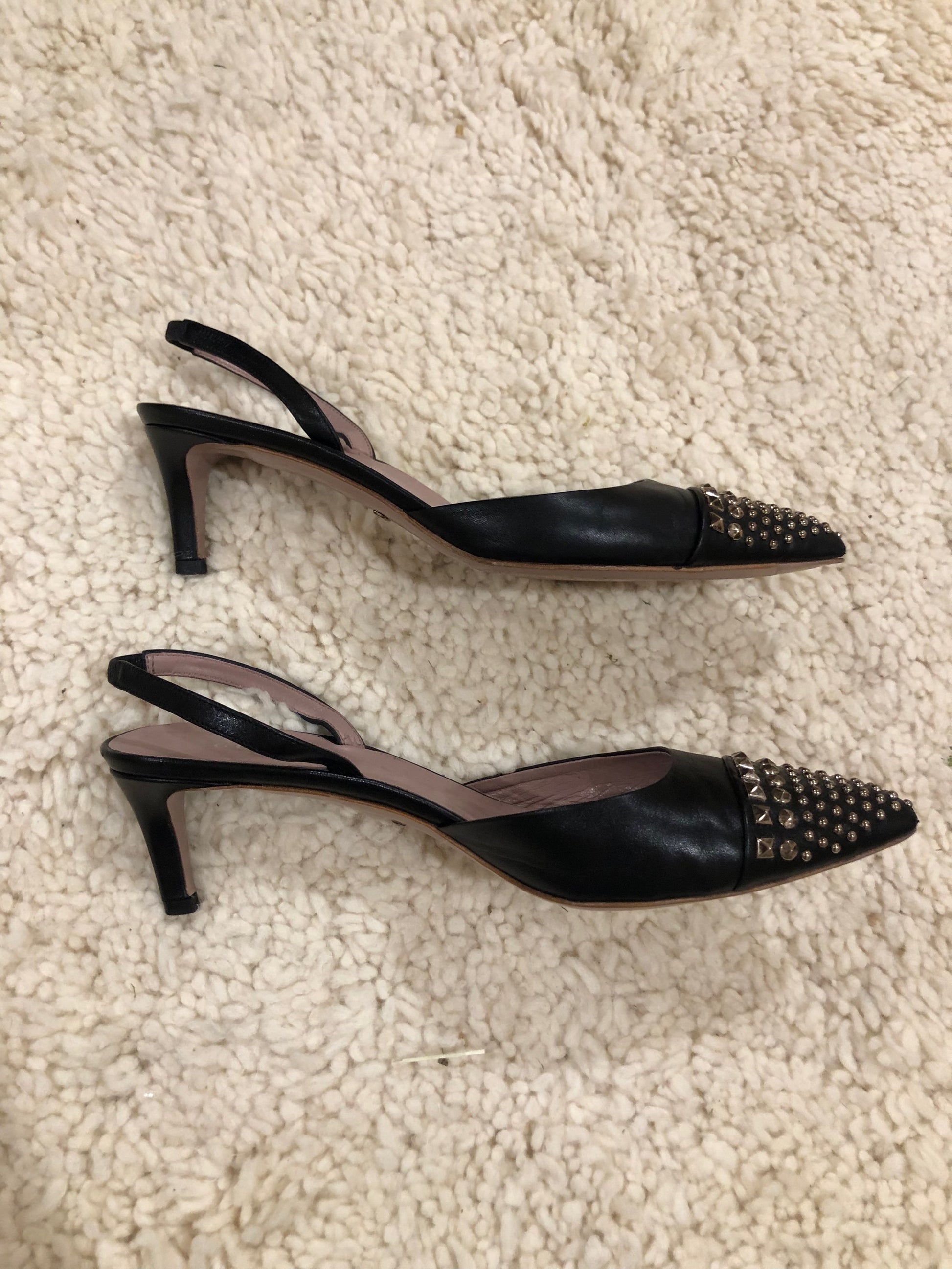 Gucci studded sling backs  image 5