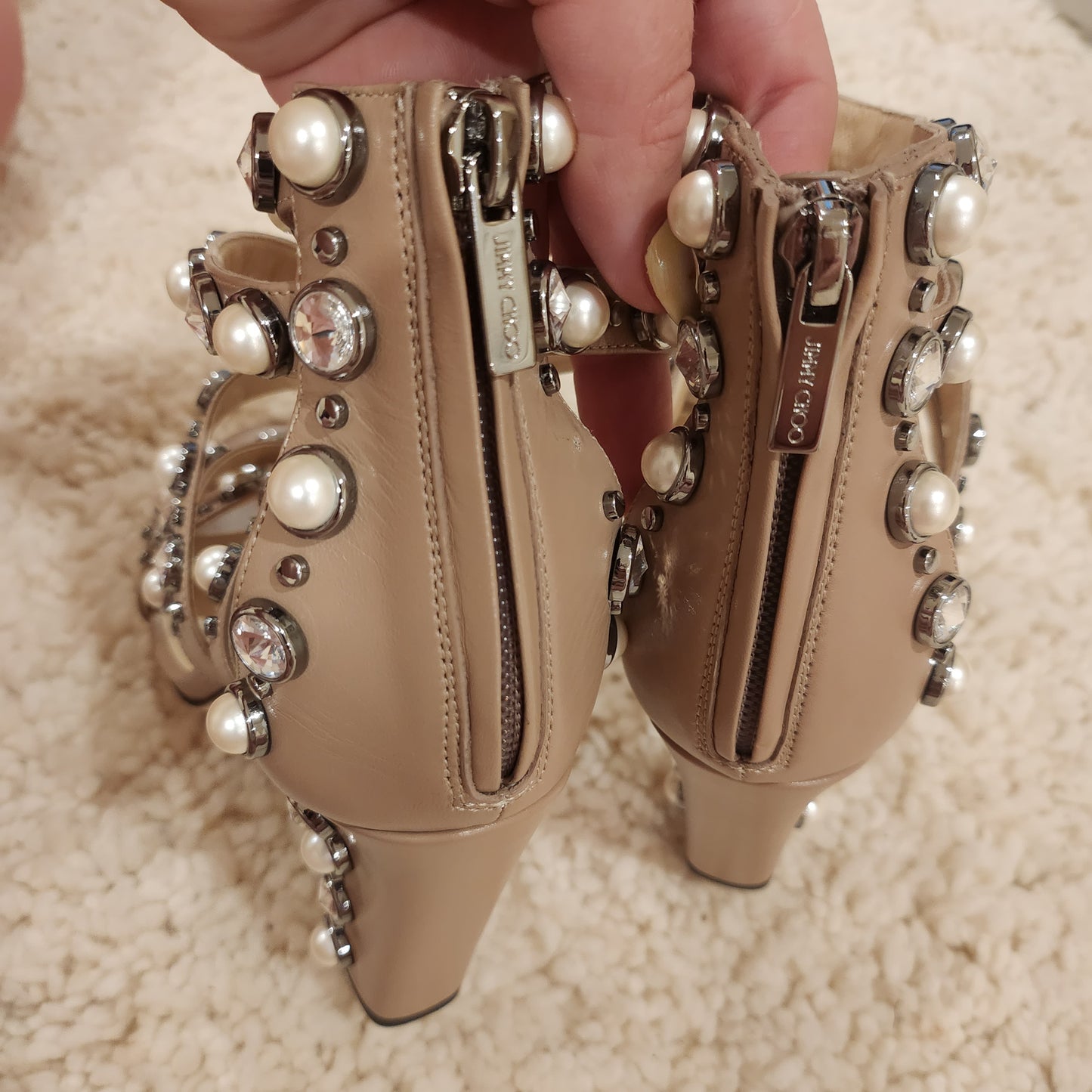 Jimmy Choo Faux pearl Heels  image 3