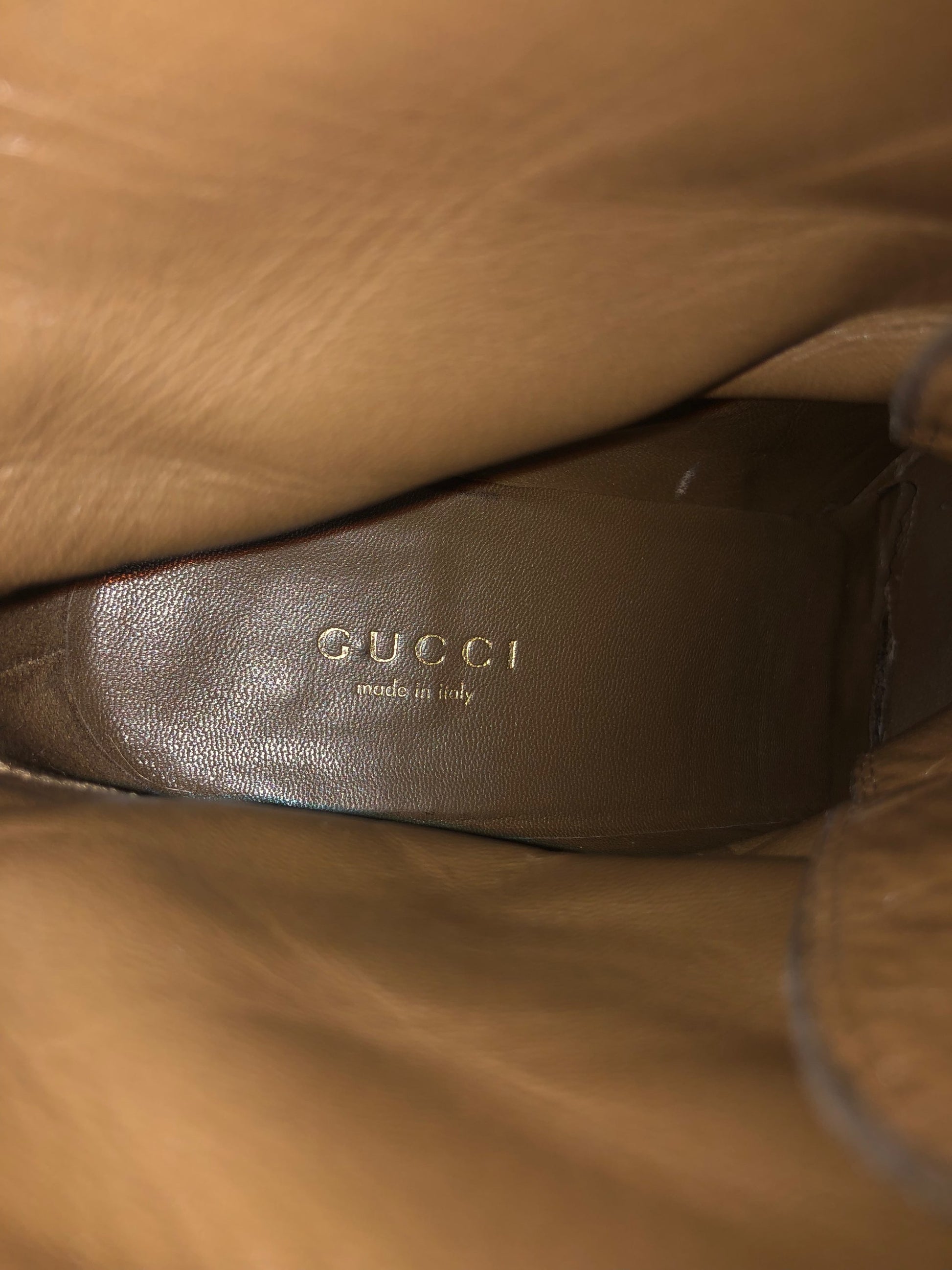 Gucci olive boots  image 7