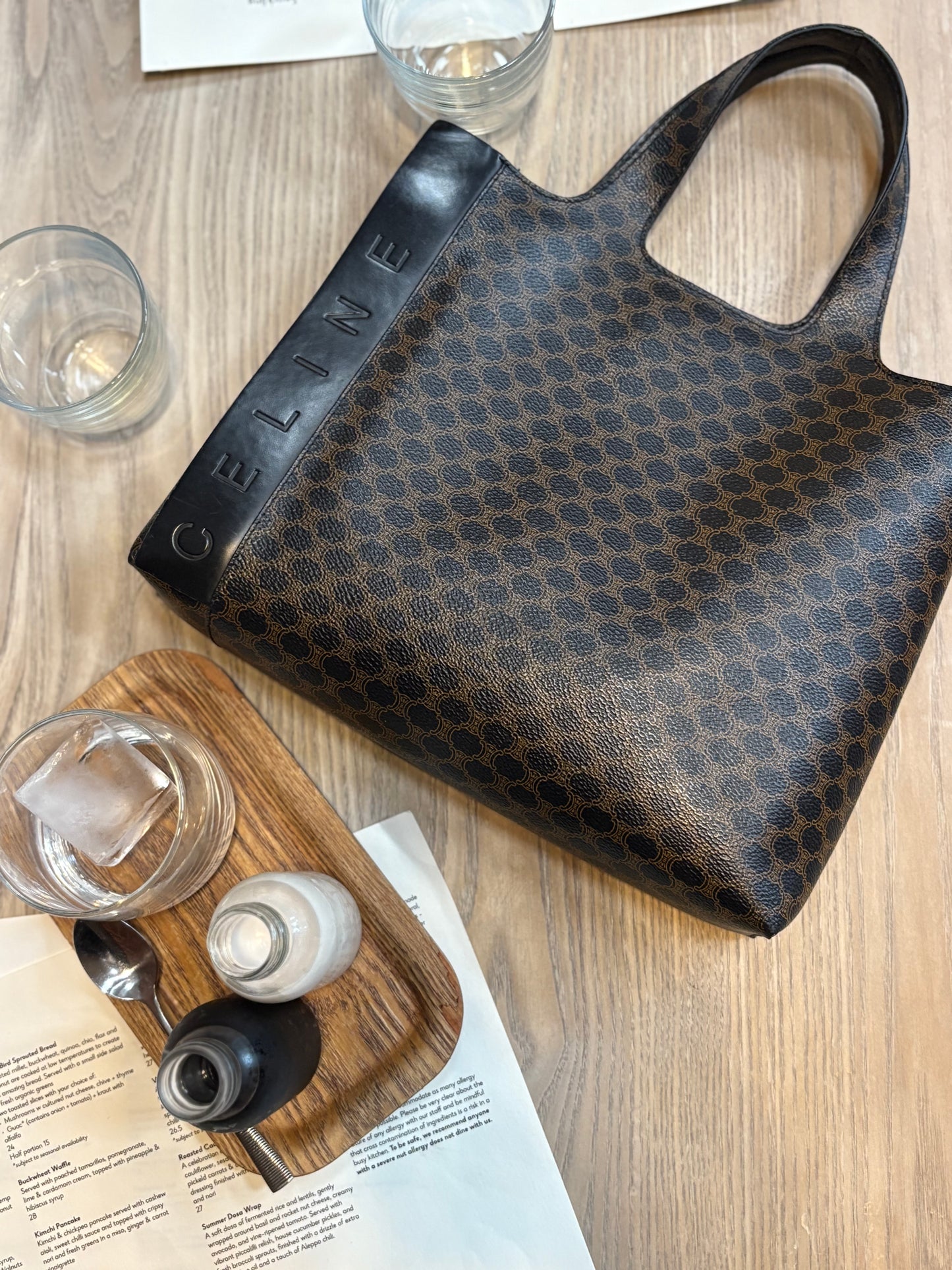 CELINÉ Macadam Tote Bag