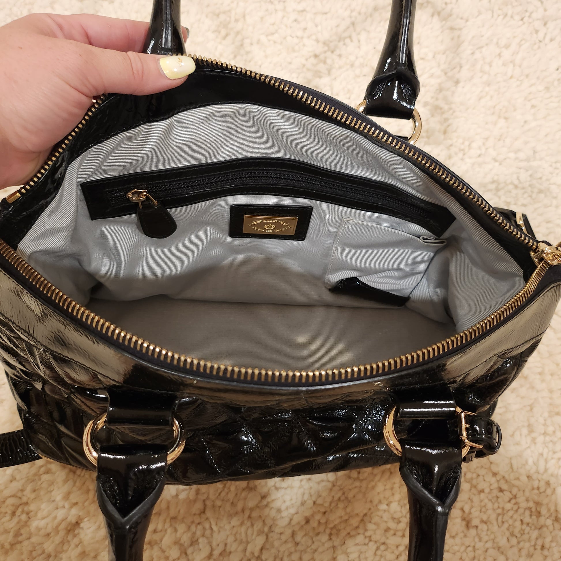 Bally Black patent leather GHW  image 6