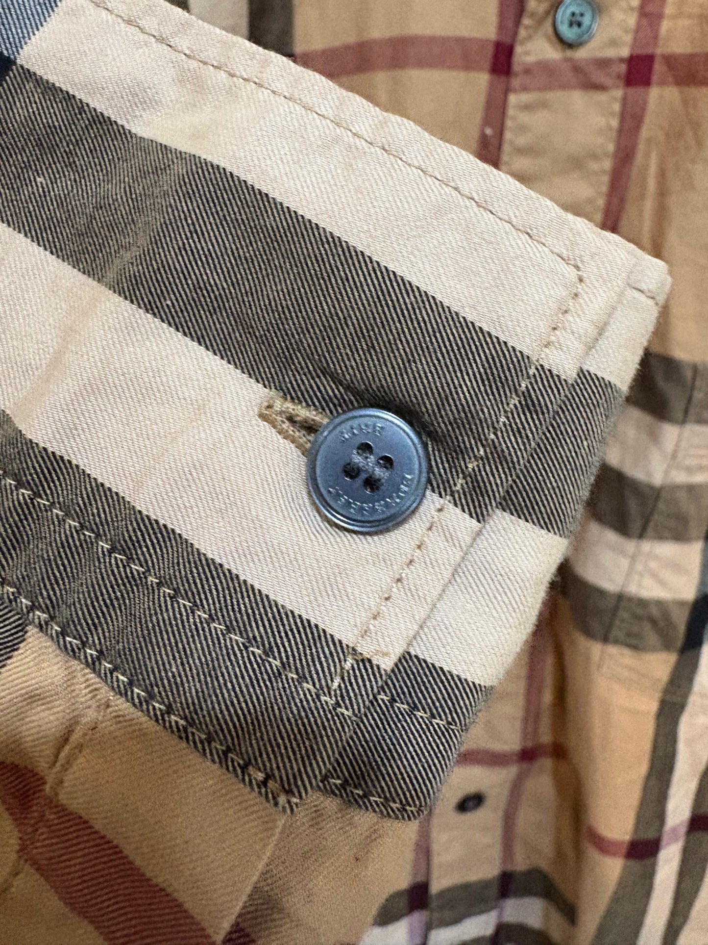 Burberry Check Cotton Shirt