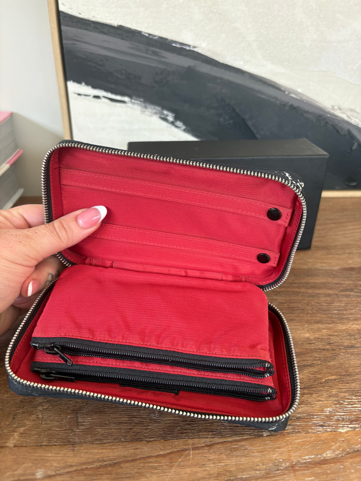Chanel Travel Line Zip Jewellery / Travel Organiser