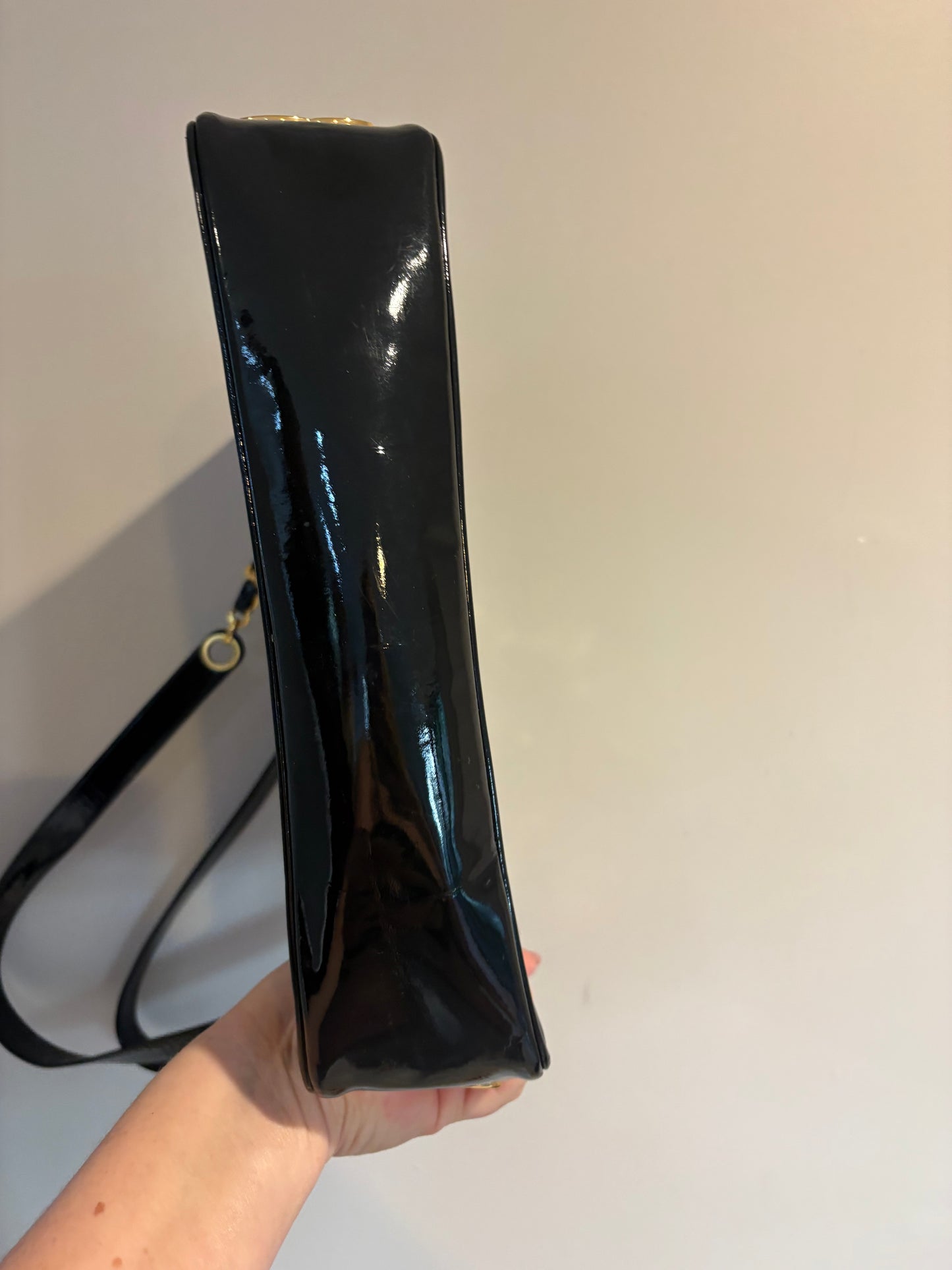 CHANEL triple C - Patent Leather Tote