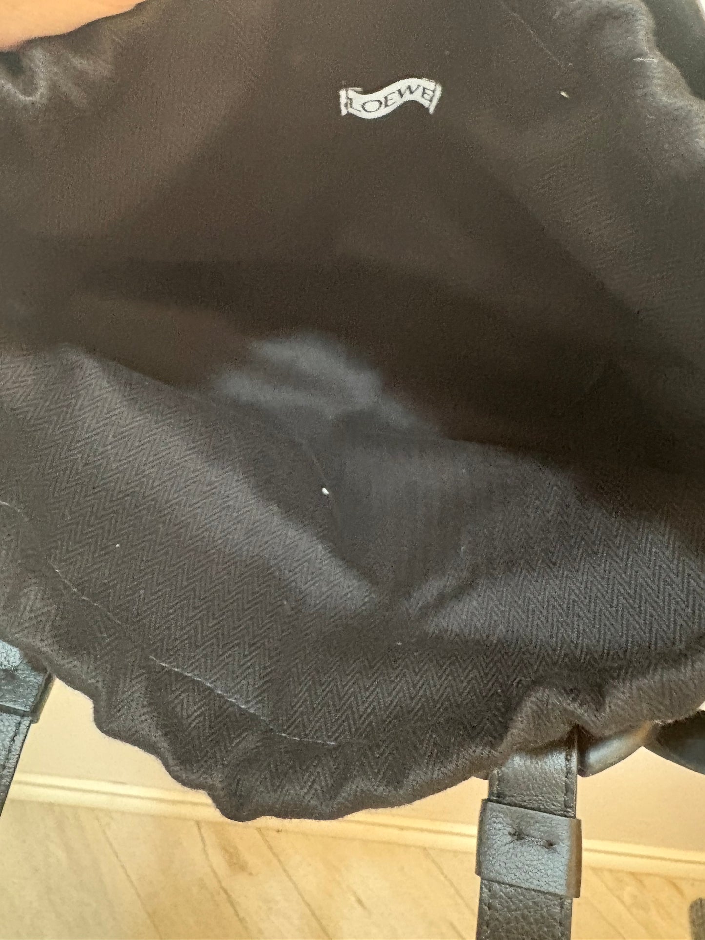 LOEWE INFLATED ANAGRAM BASKET / DRAWSTRING BAG