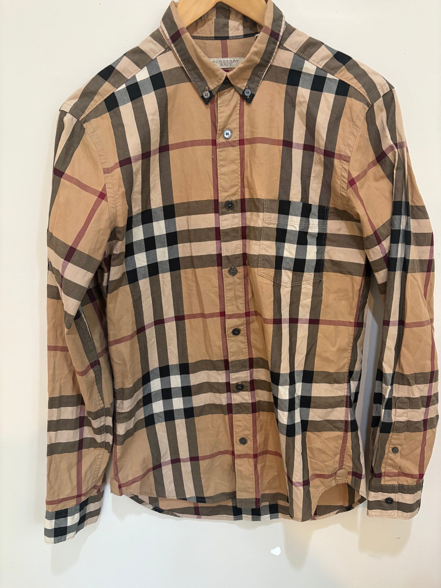 Burberry Check Cotton Shirt