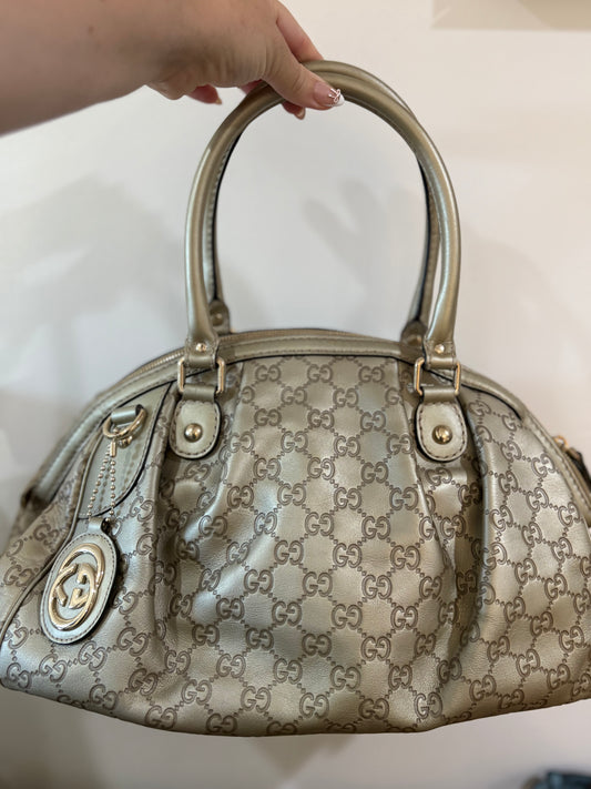 Gucci Sukey GG Boston Bag