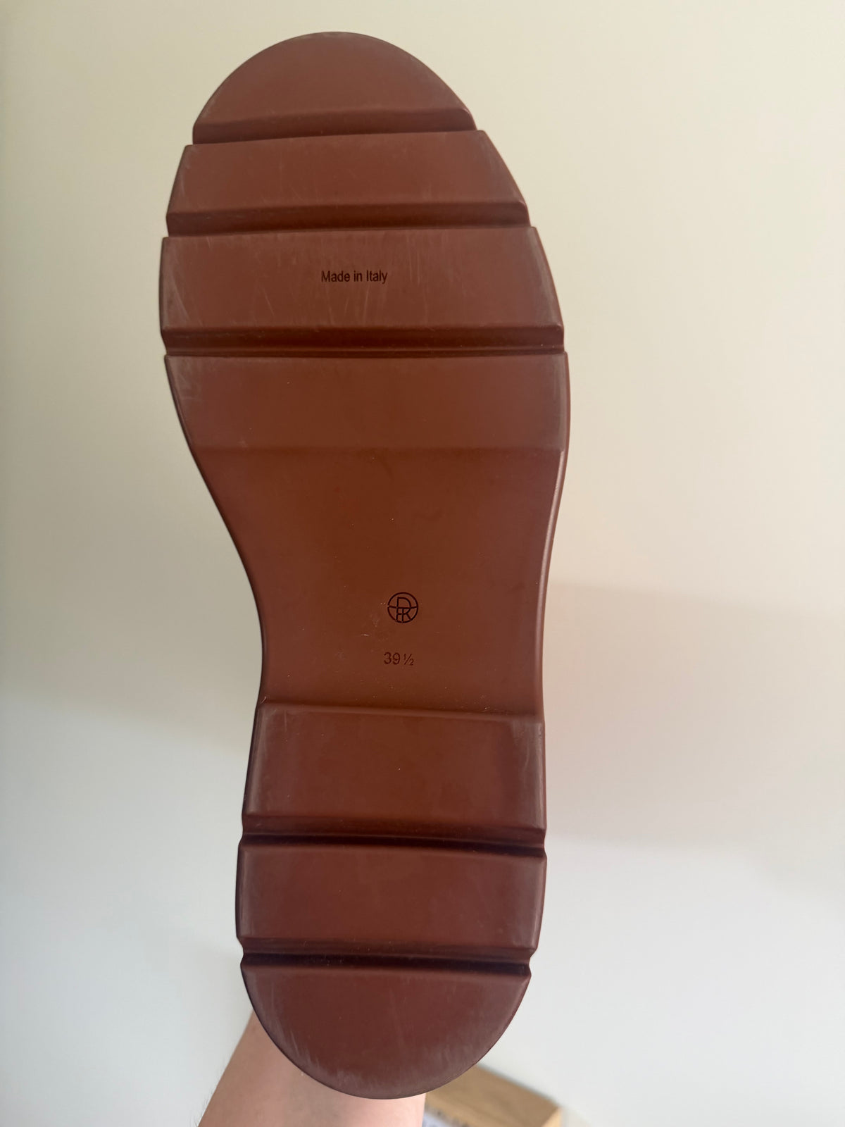 THE ROW Billie Boot – Saddle Brown – Size 39.5