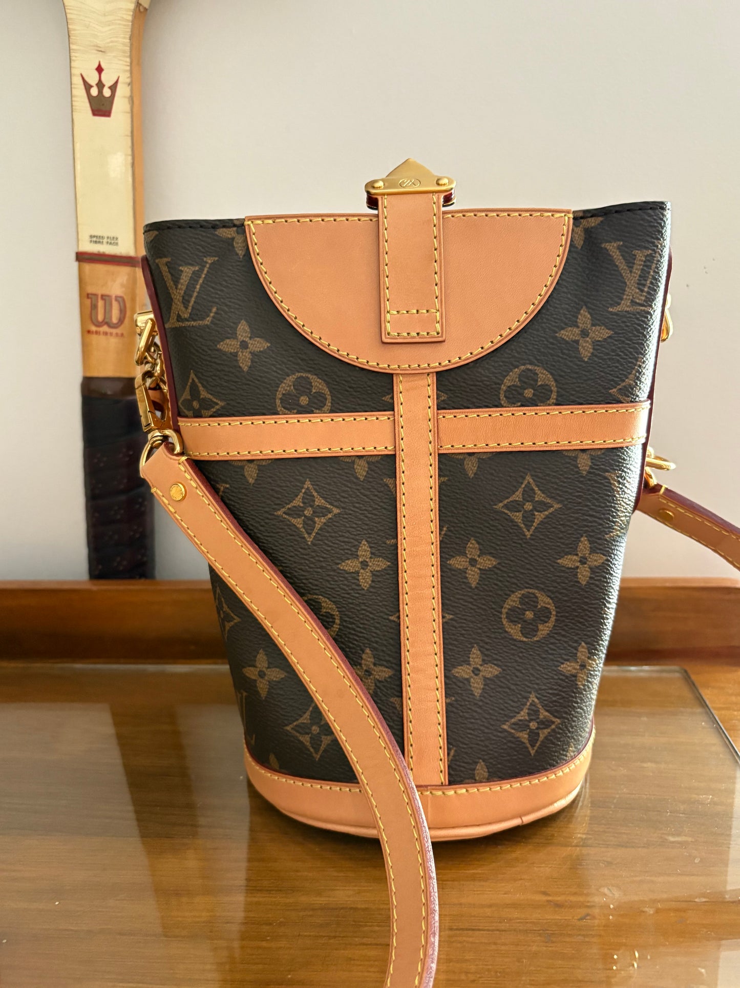 LOUIS VUITTON DUFFLE BUCKET – FULL SET