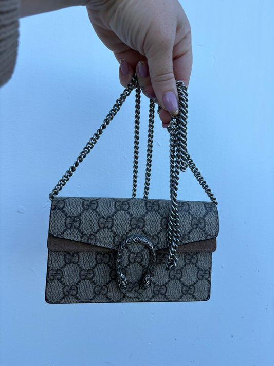 Gucci Dionysus Mini Bag – GG Supreme Canvas