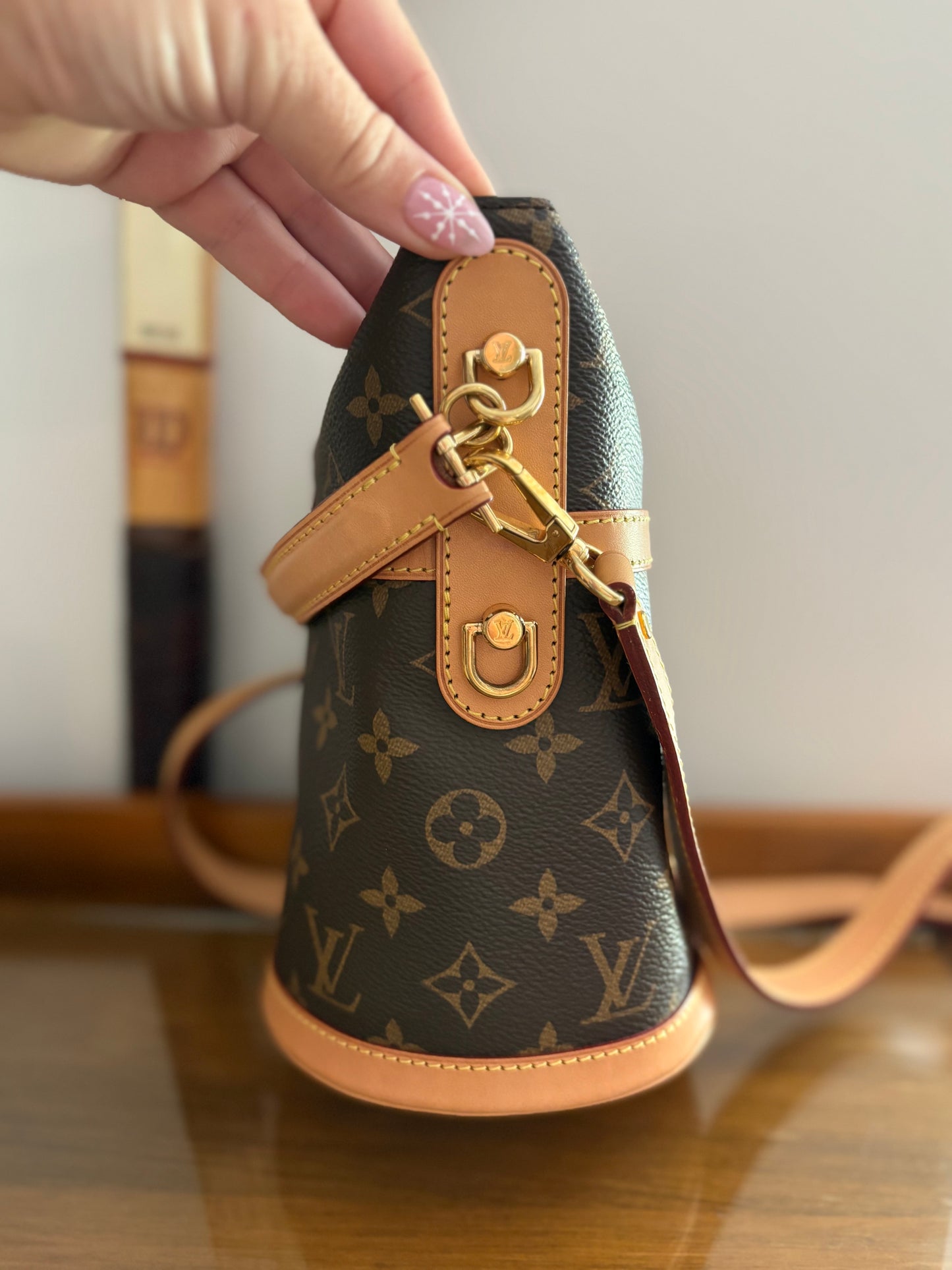 LOUIS VUITTON DUFFLE BUCKET – FULL SET